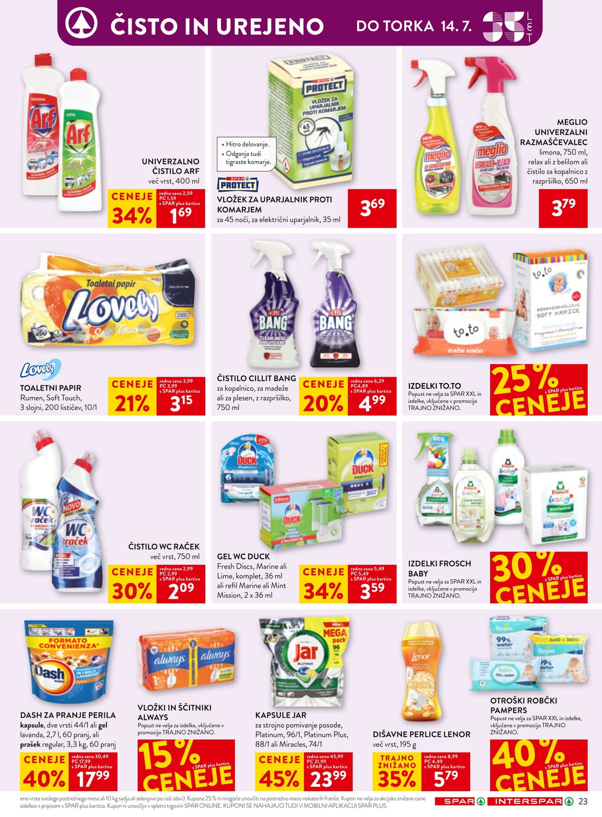 Stran 30. Spar kataloga - Akcijska Ponudba od 05.07.2026