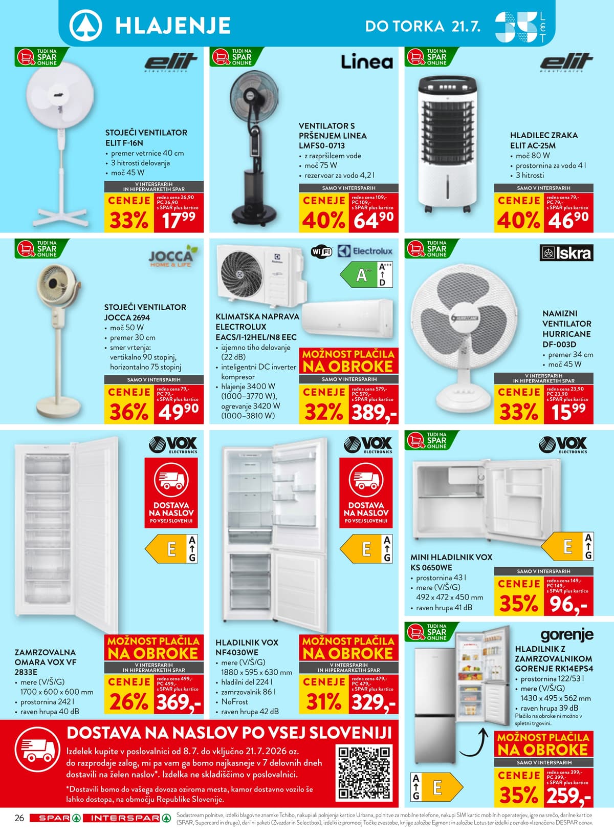 Stran 34. Spar kataloga - Akcijska Ponudba od 05.07.2026