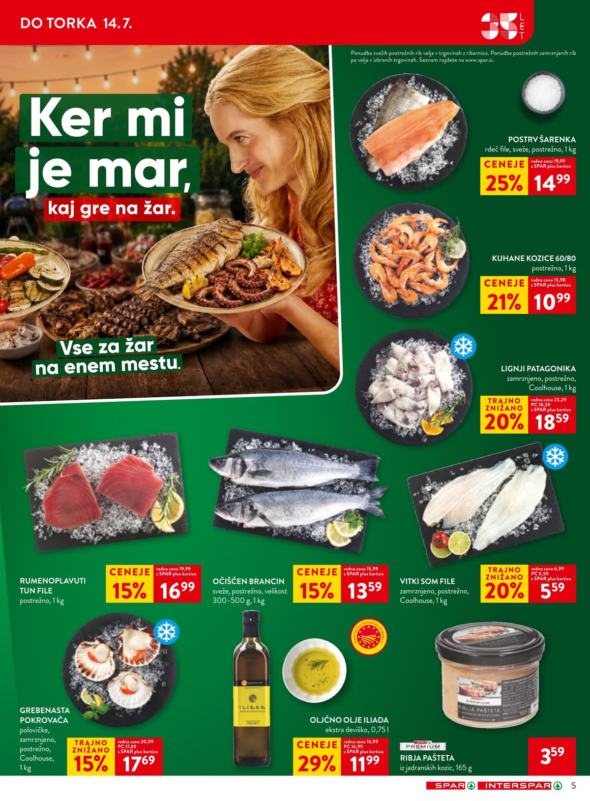 Stran 5. Spar kataloga - Akcijska Ponudba od 05.07.2026