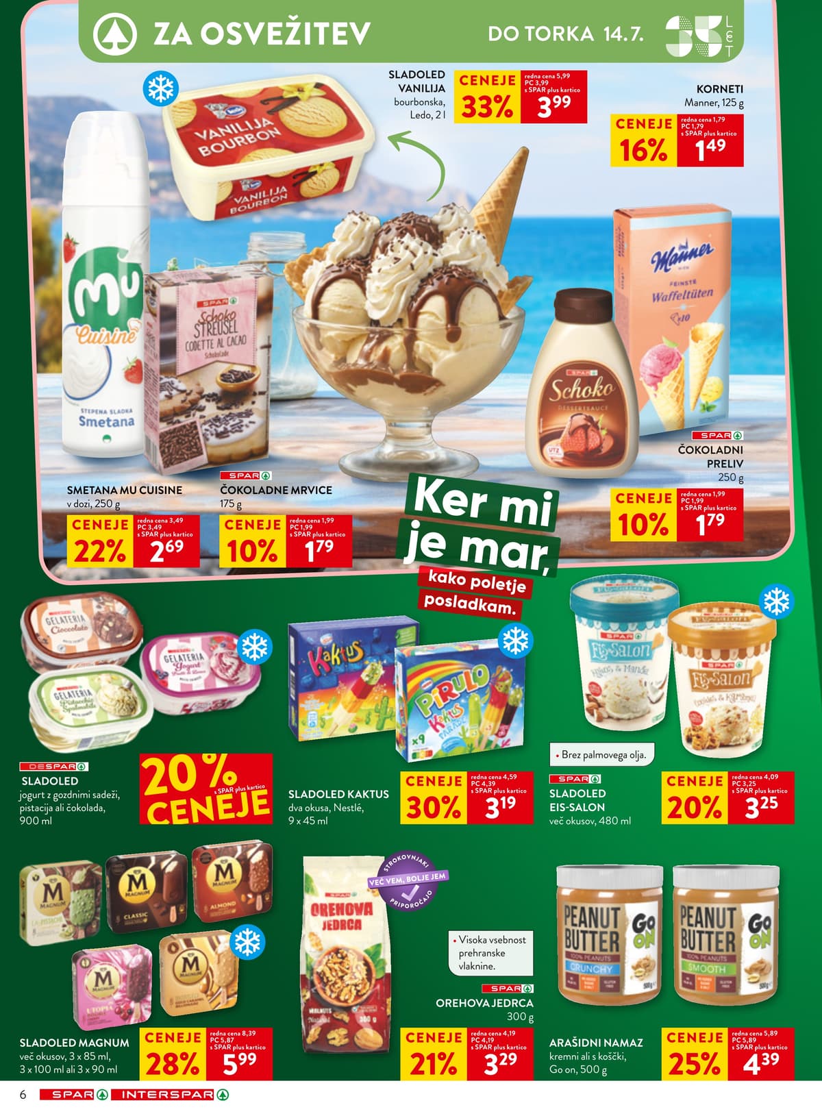 Stran 6. Spar kataloga - Akcijska Ponudba od 05.07.2026
