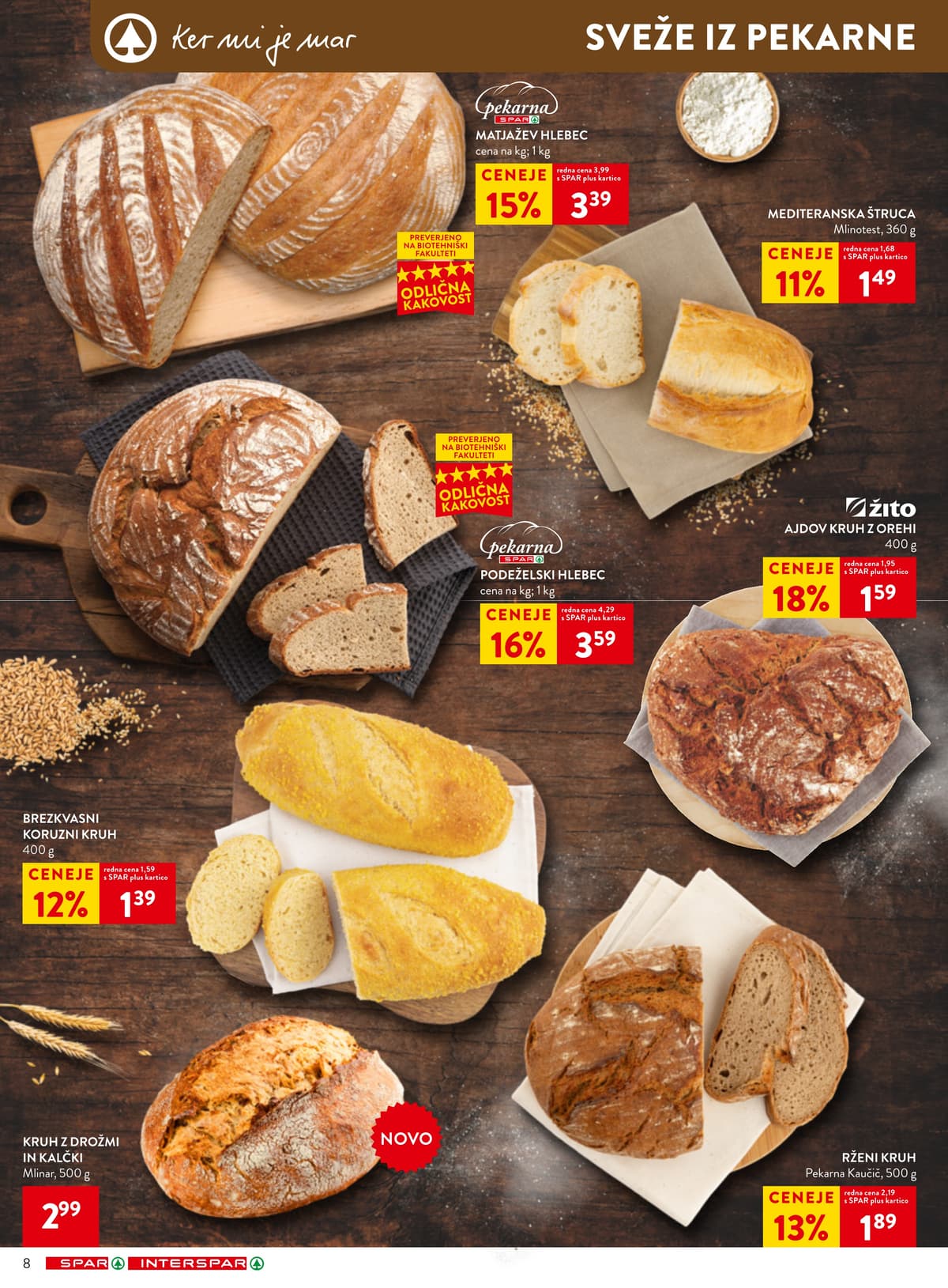 Stran 8. Spar kataloga - Akcijska Ponudba od 05.07.2026