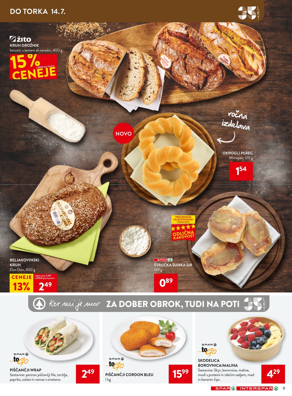 Stran 9. Spar kataloga - Akcijska Ponudba od 05.07.2026
