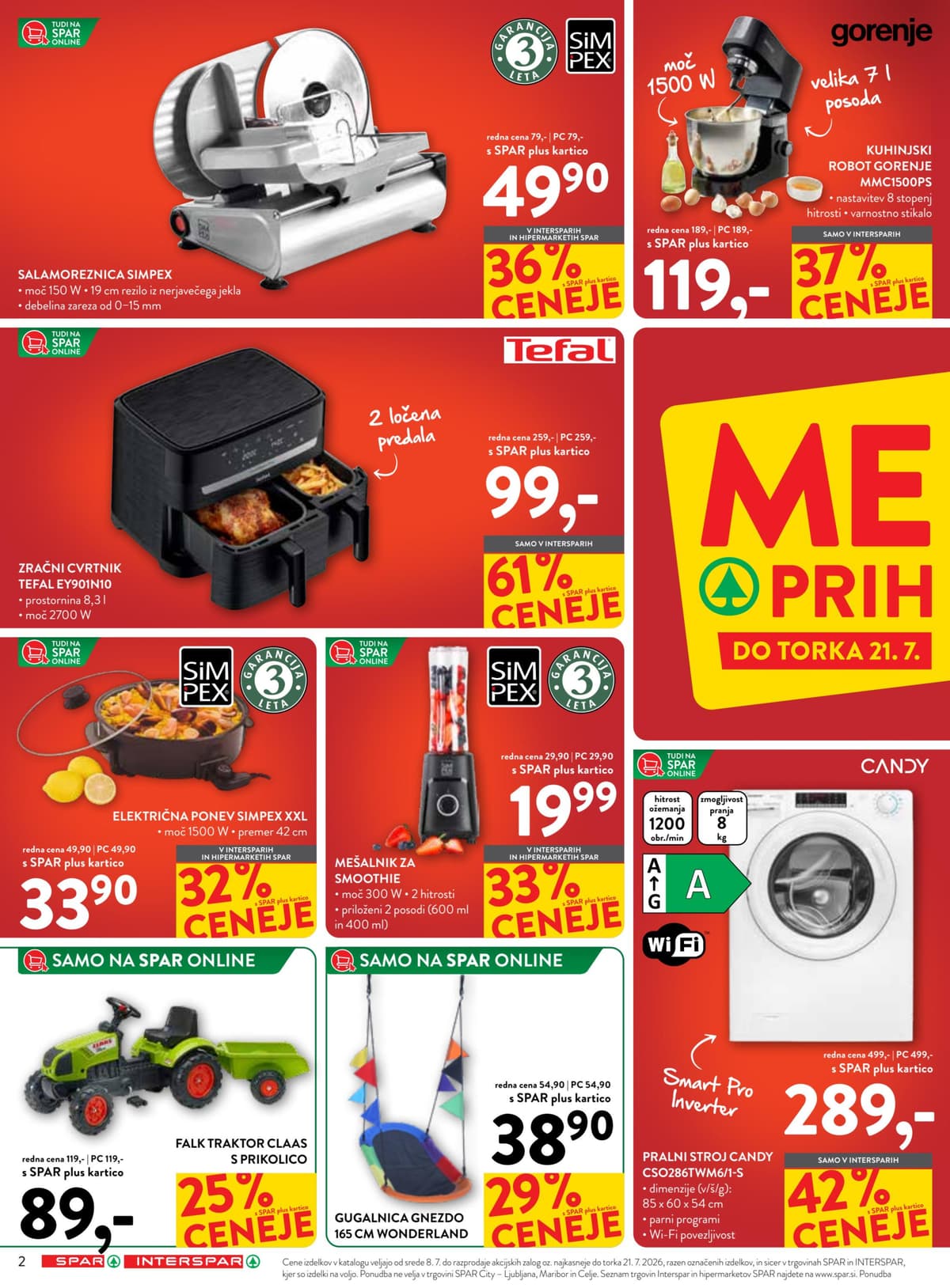 Stran 2. Spar kataloga - Mega Prihranki od 05.07.2026