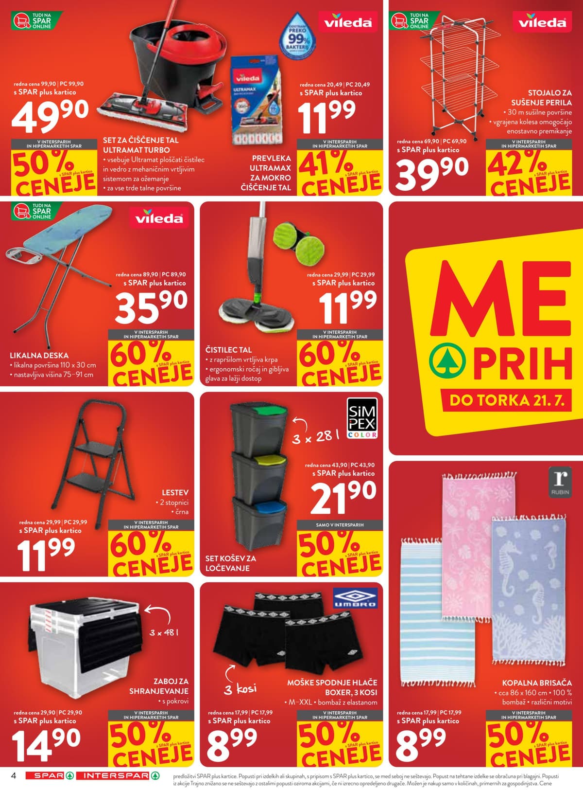 Stran 4. Spar kataloga - Mega Prihranki od 05.07.2026