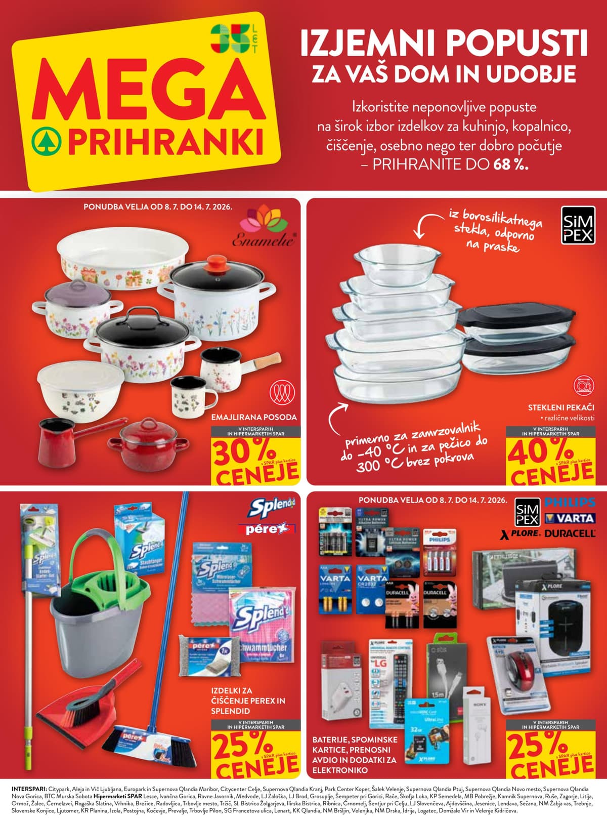 Stran 8. Spar kataloga - Mega Prihranki od 05.07.2026