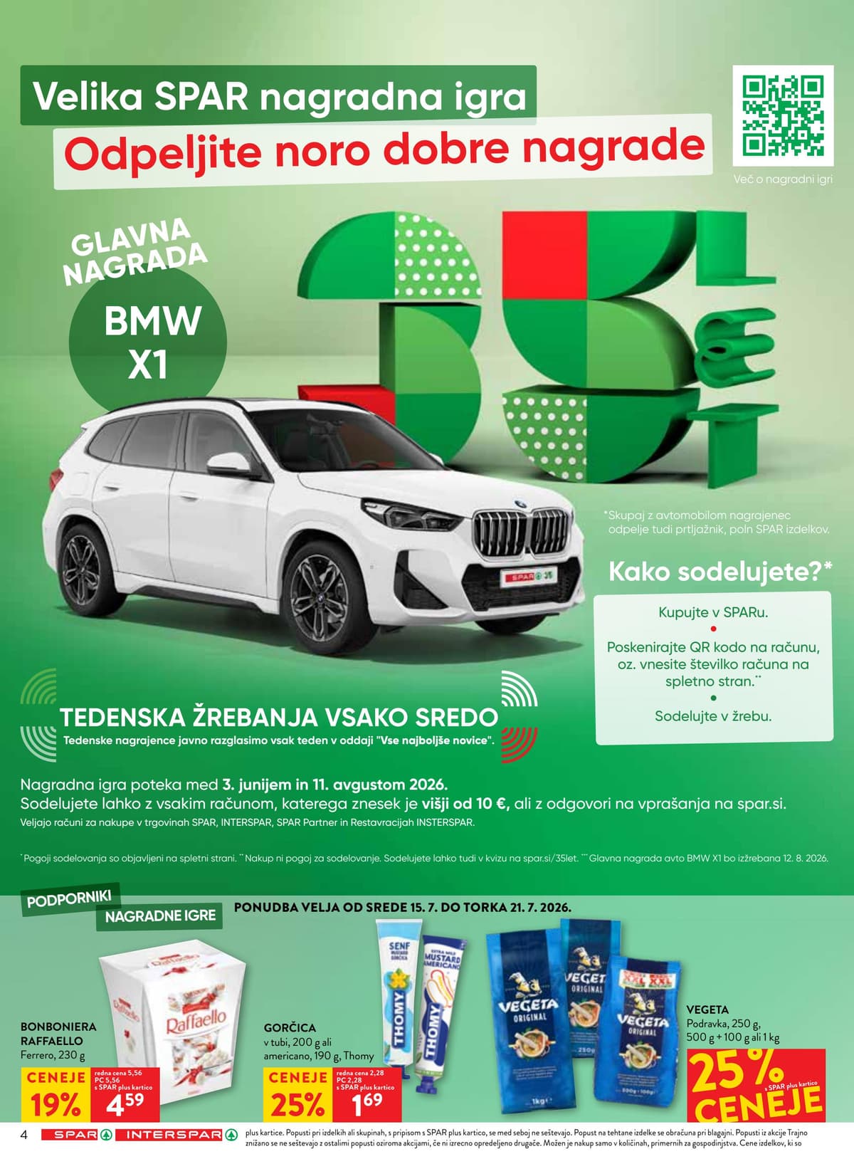 Stran 4. Spar kataloga - Akcijska Ponudba od 12.07.2026
