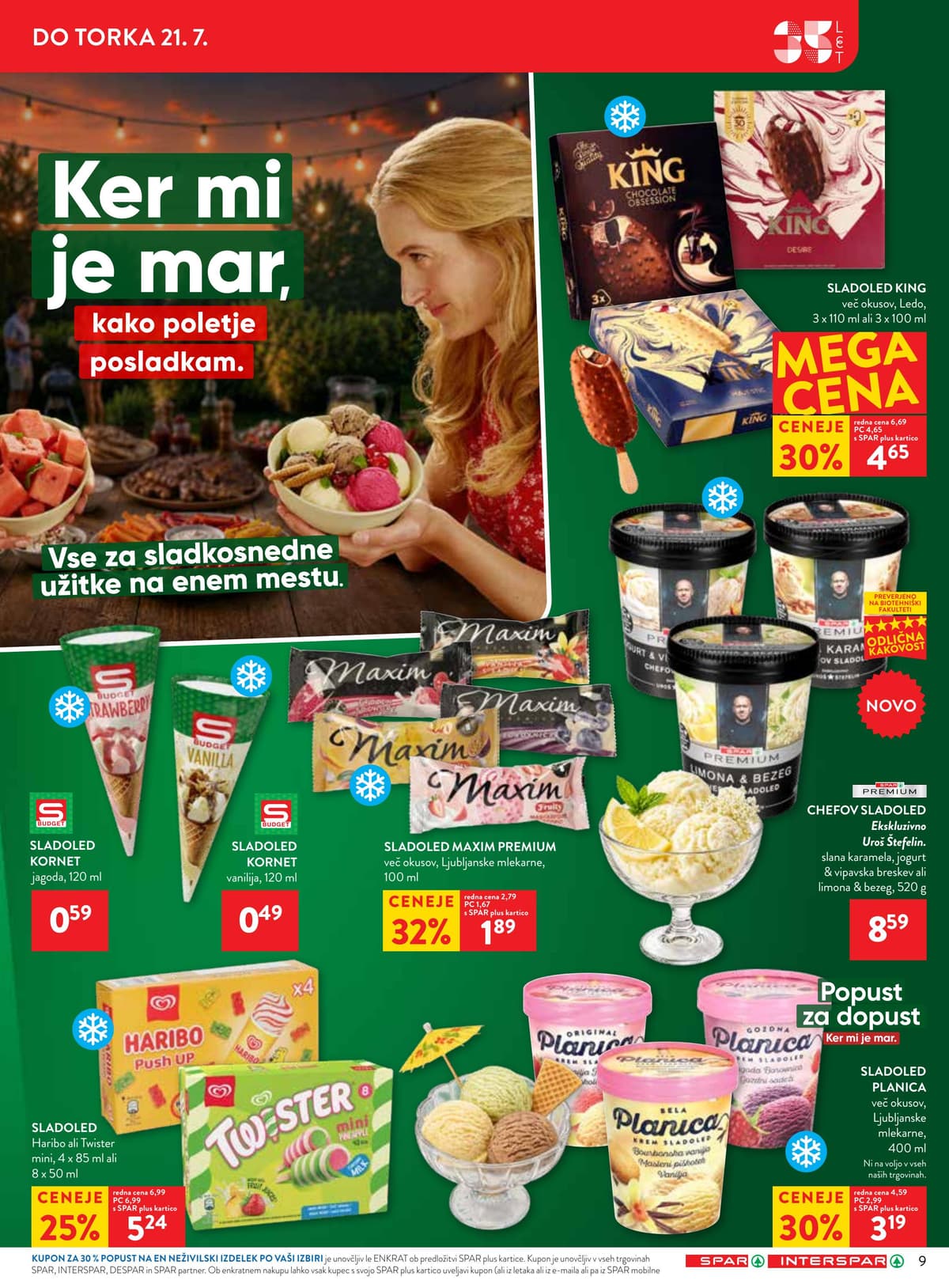 Stran 11. Spar kataloga - Akcijska Ponudba od 12.07.2026