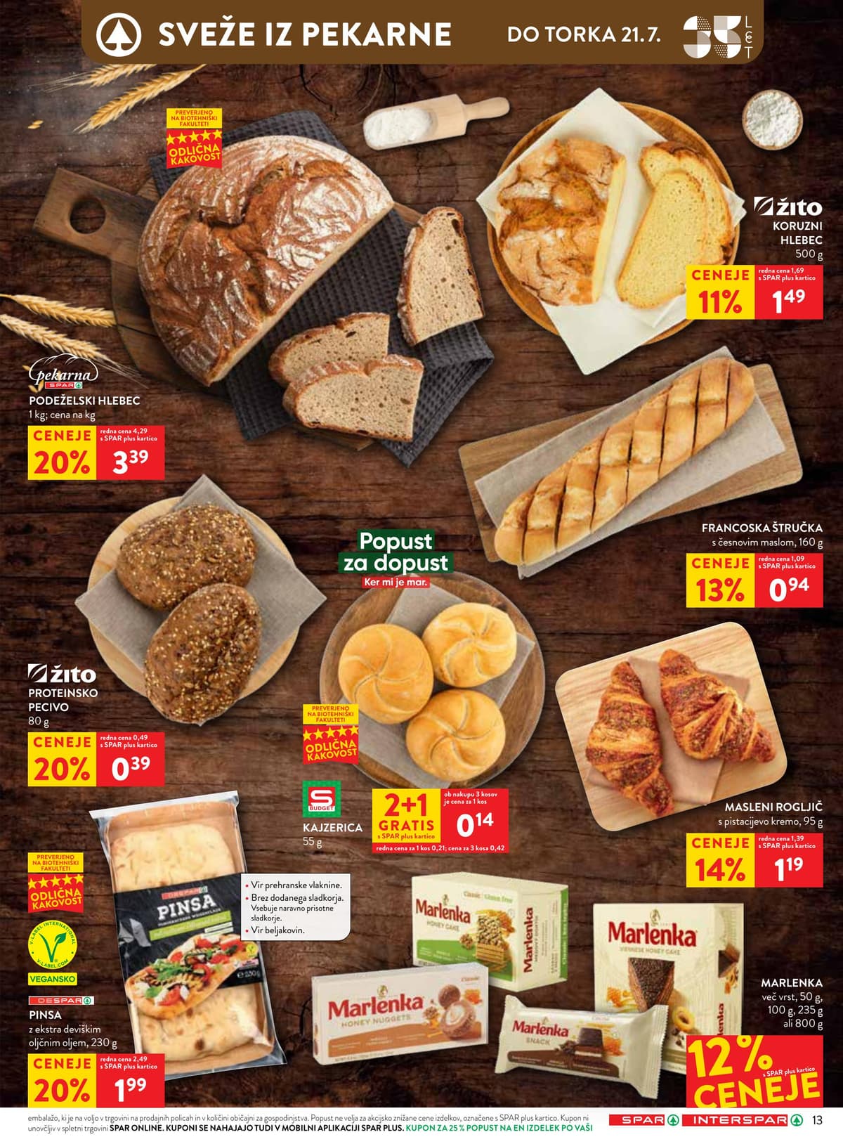 Stran 16. Spar kataloga - Akcijska Ponudba od 12.07.2026