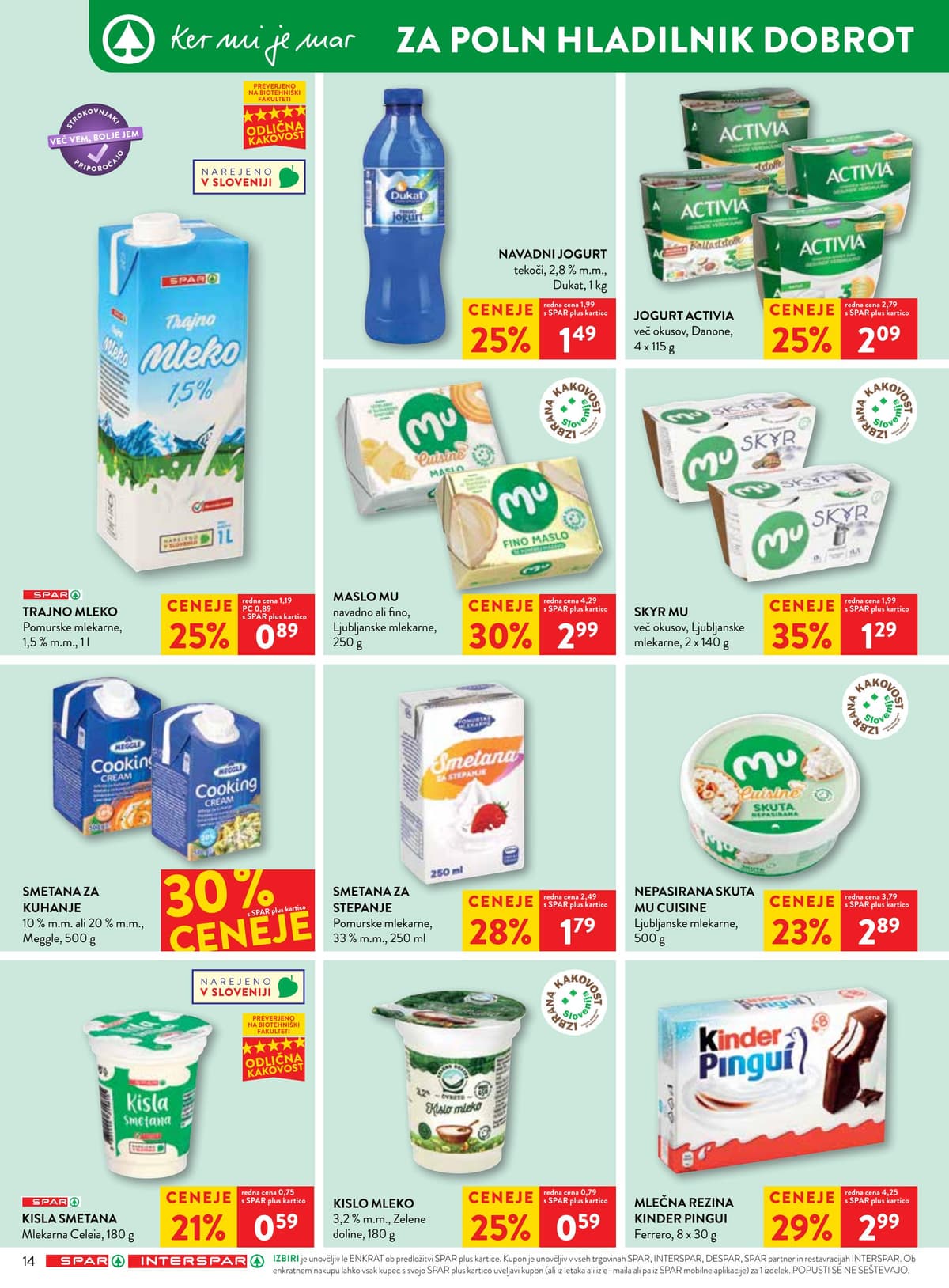 Stran 20. Spar kataloga - Akcijska Ponudba od 12.07.2026