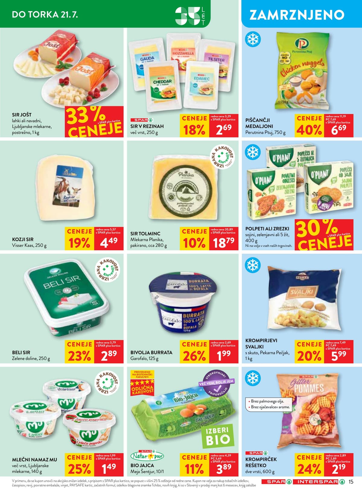 Stran 21. Spar kataloga - Akcijska Ponudba od 12.07.2026