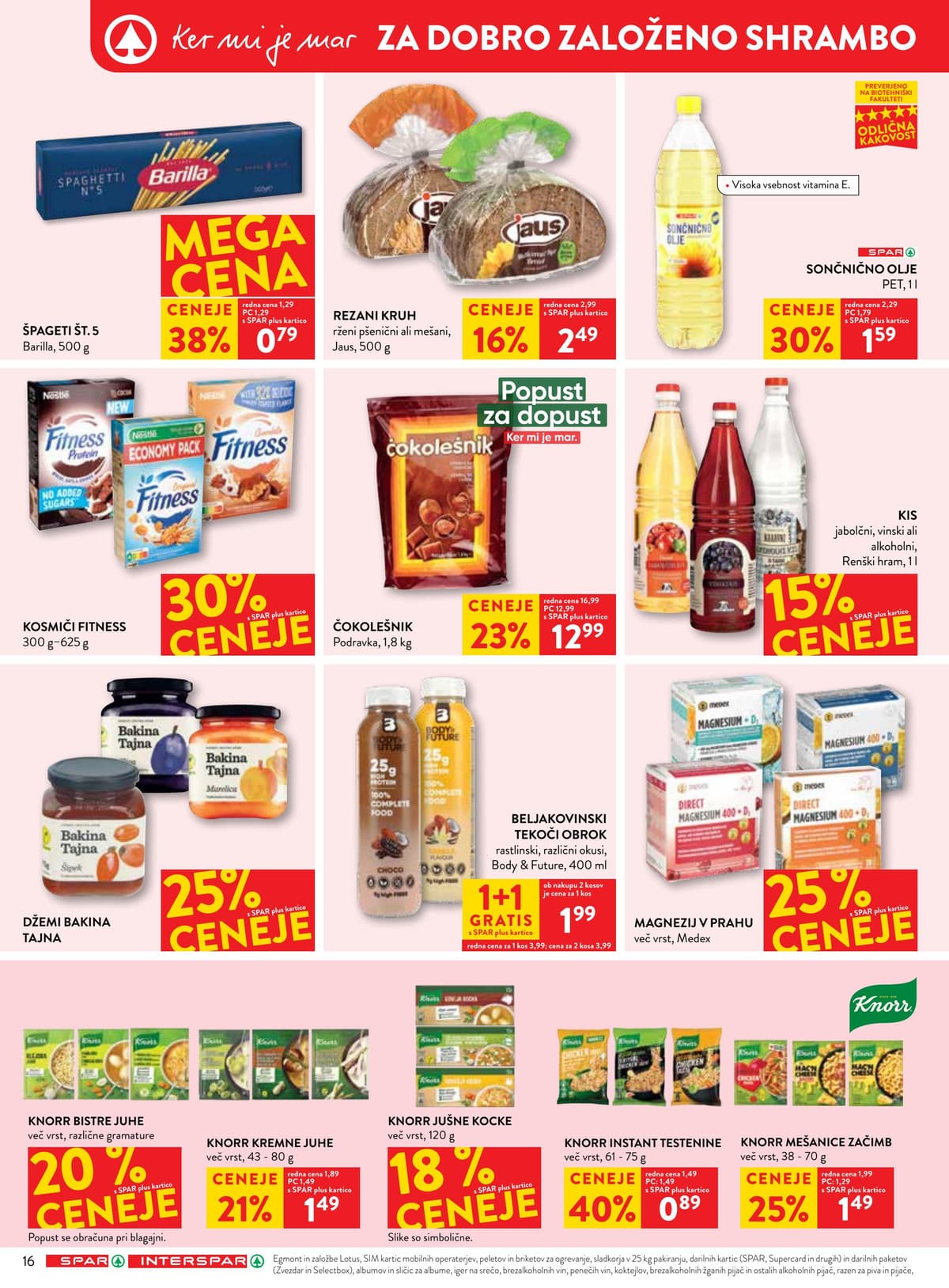 Stran 22. Spar kataloga - Akcijska Ponudba od 12.07.2026
