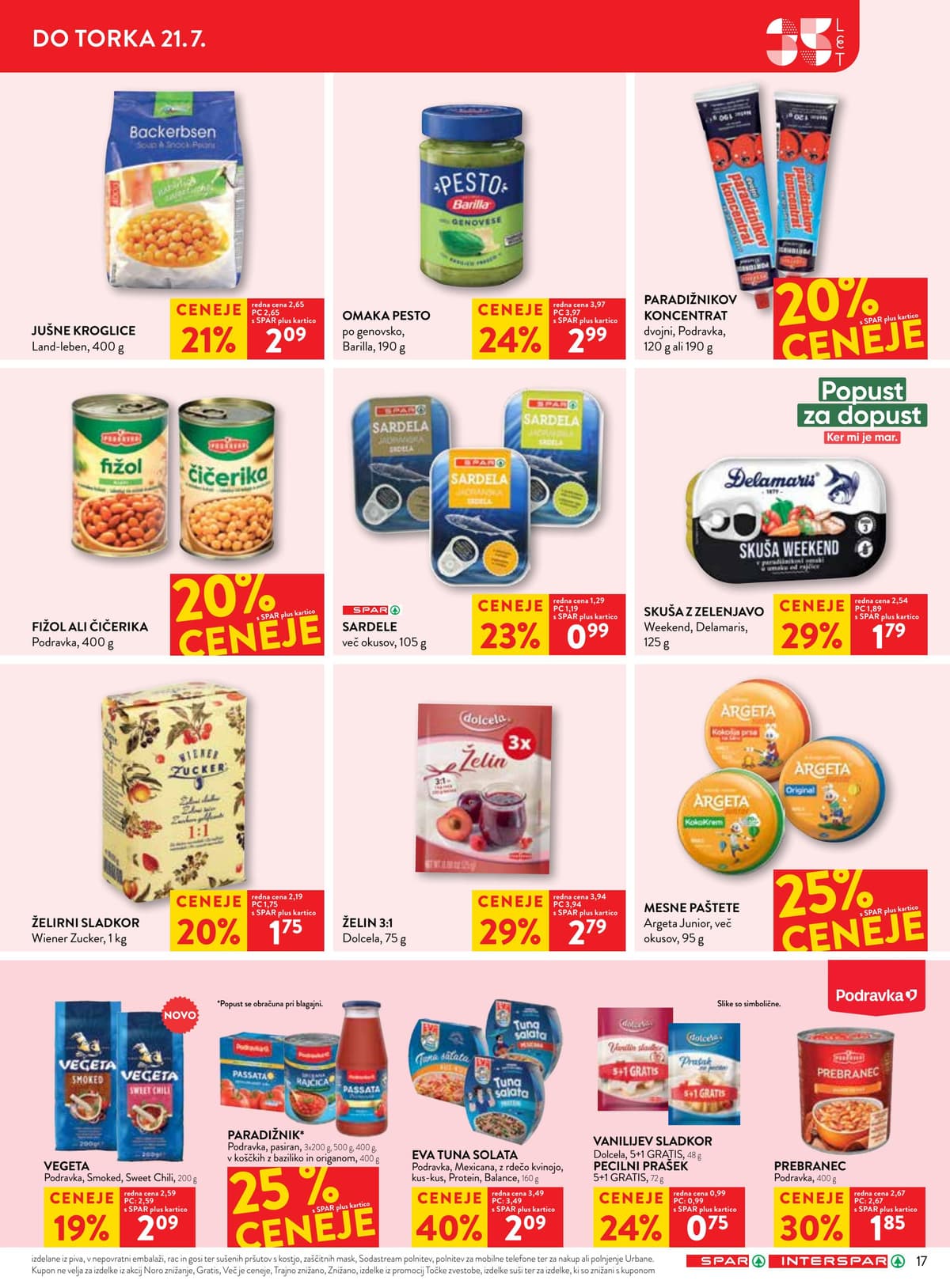 Stran 23. Spar kataloga - Akcijska Ponudba od 12.07.2026