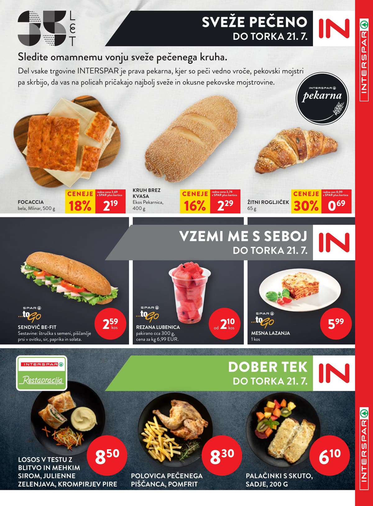 Stran 8. Spar kataloga - Interspar Akcijska Ponudba od 12.07.2026