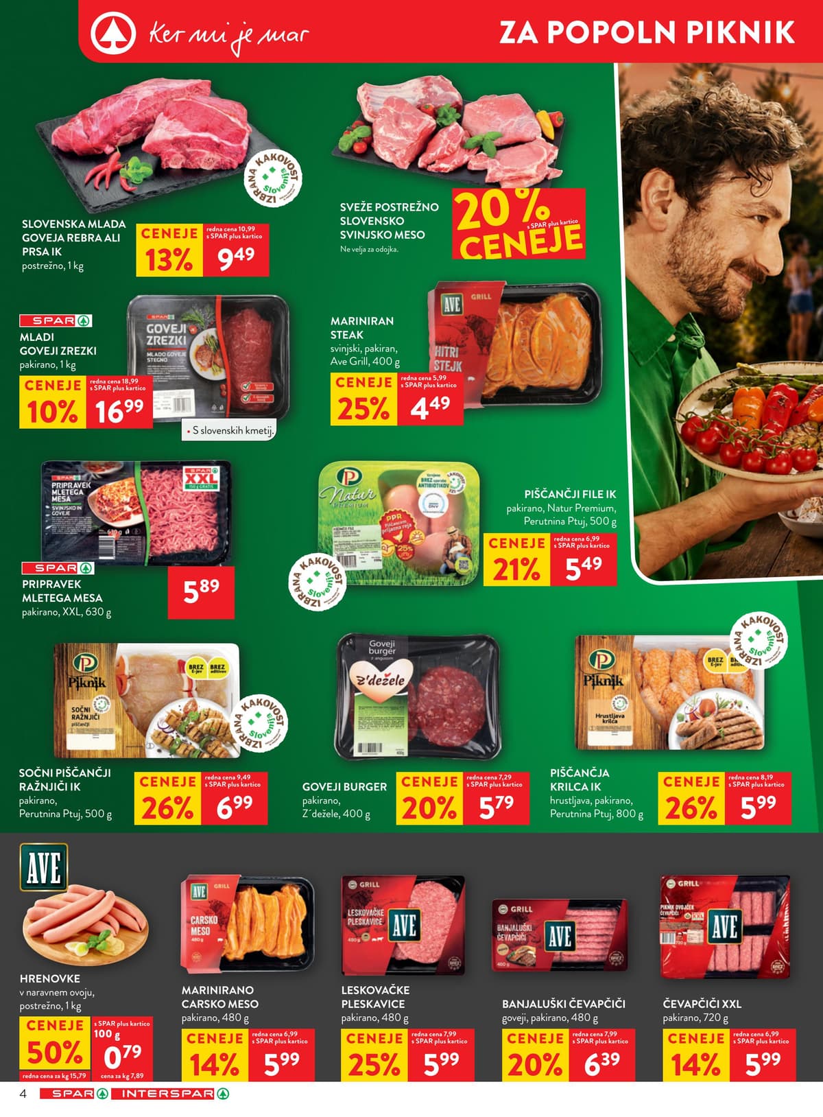 Stran 4. Spar kataloga - Akcijska Ponudba od 20.07.2026