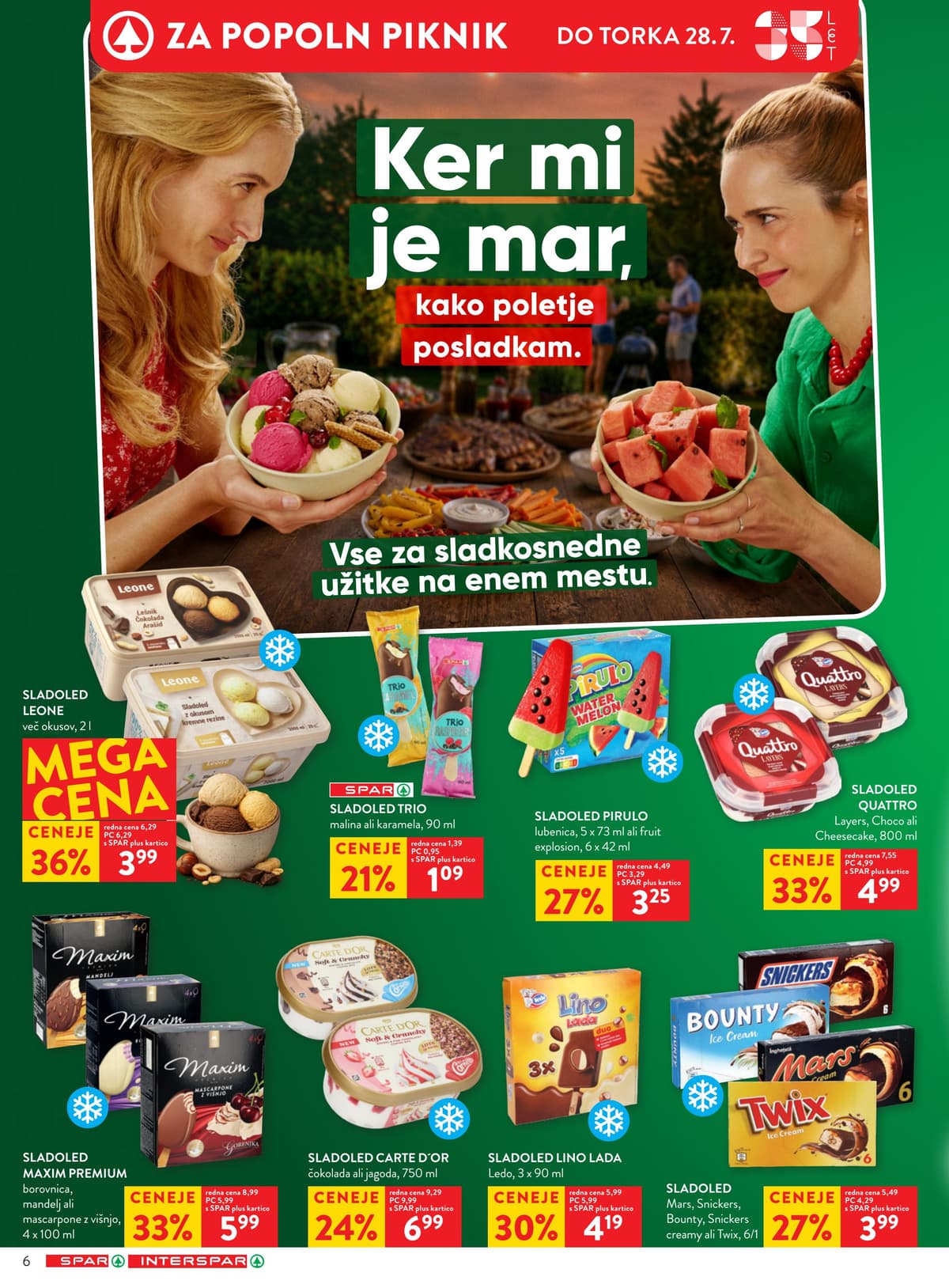 Stran 6. Spar kataloga - Akcijska Ponudba od 20.07.2026