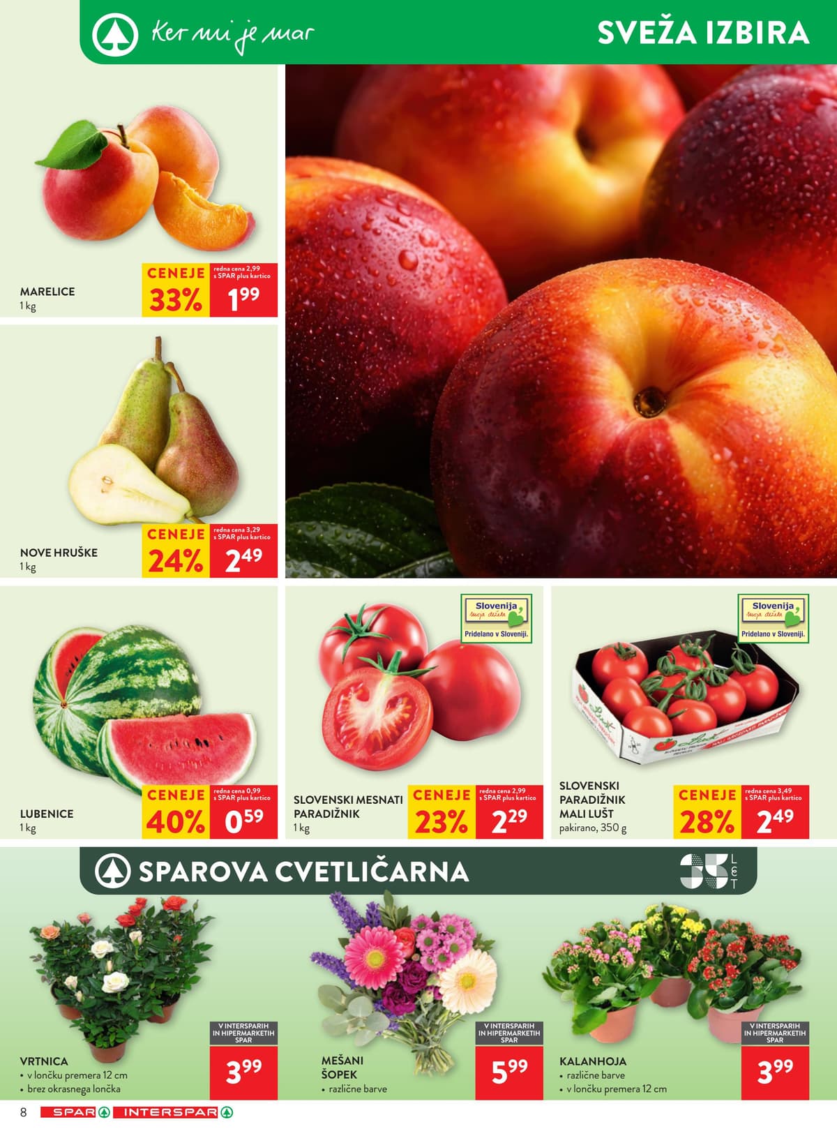 Stran 10. Spar kataloga - Akcijska Ponudba od 20.07.2026