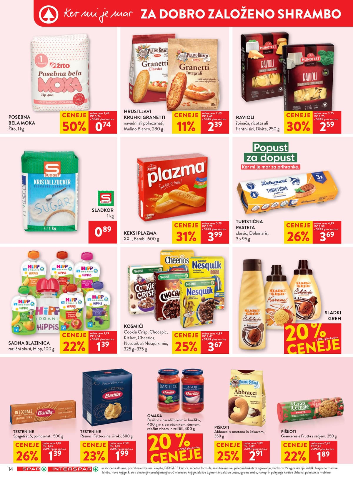 Stran 20. Spar kataloga - Akcijska Ponudba od 20.07.2026