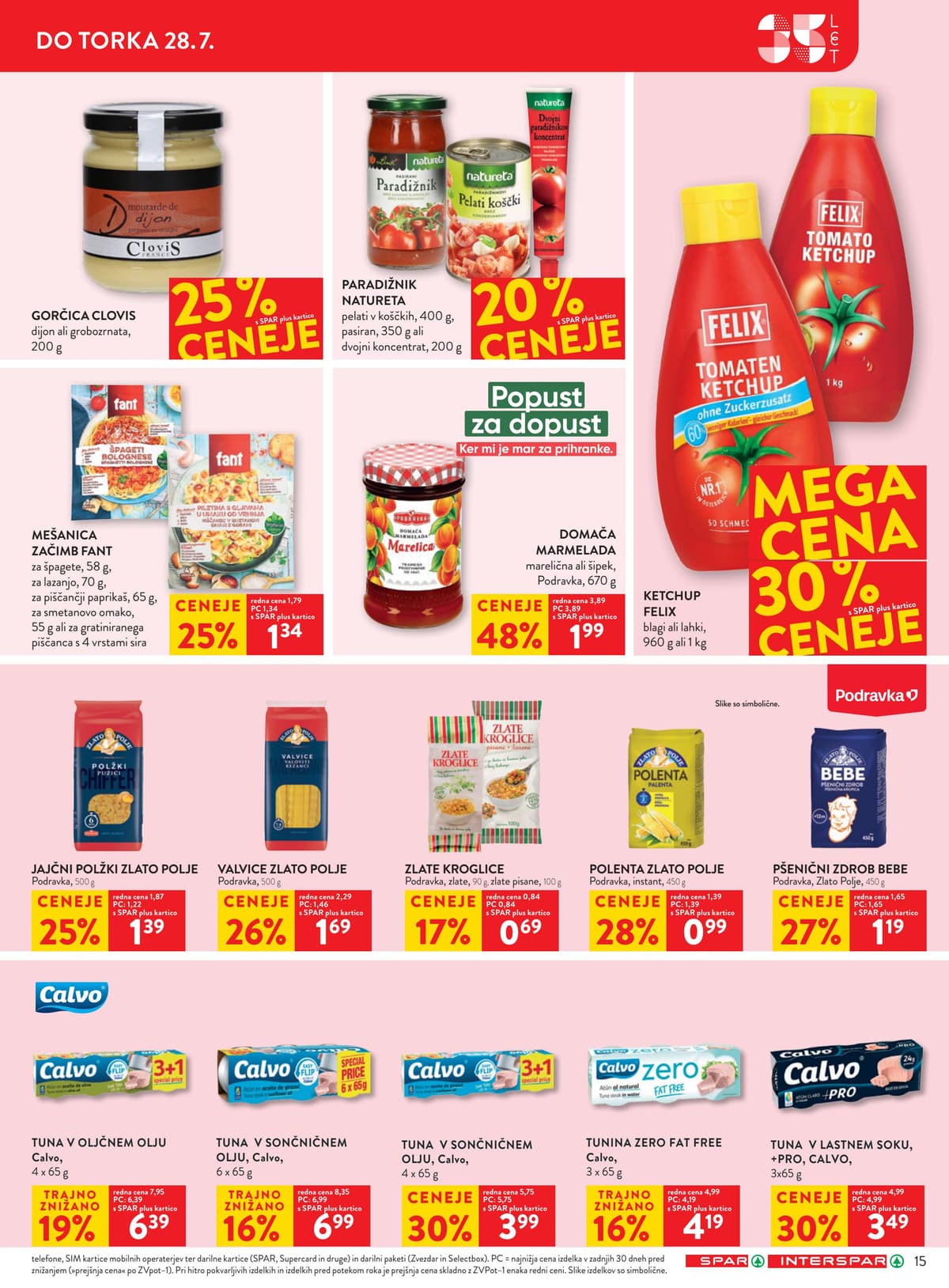 Stran 21. Spar kataloga - Akcijska Ponudba od 20.07.2026