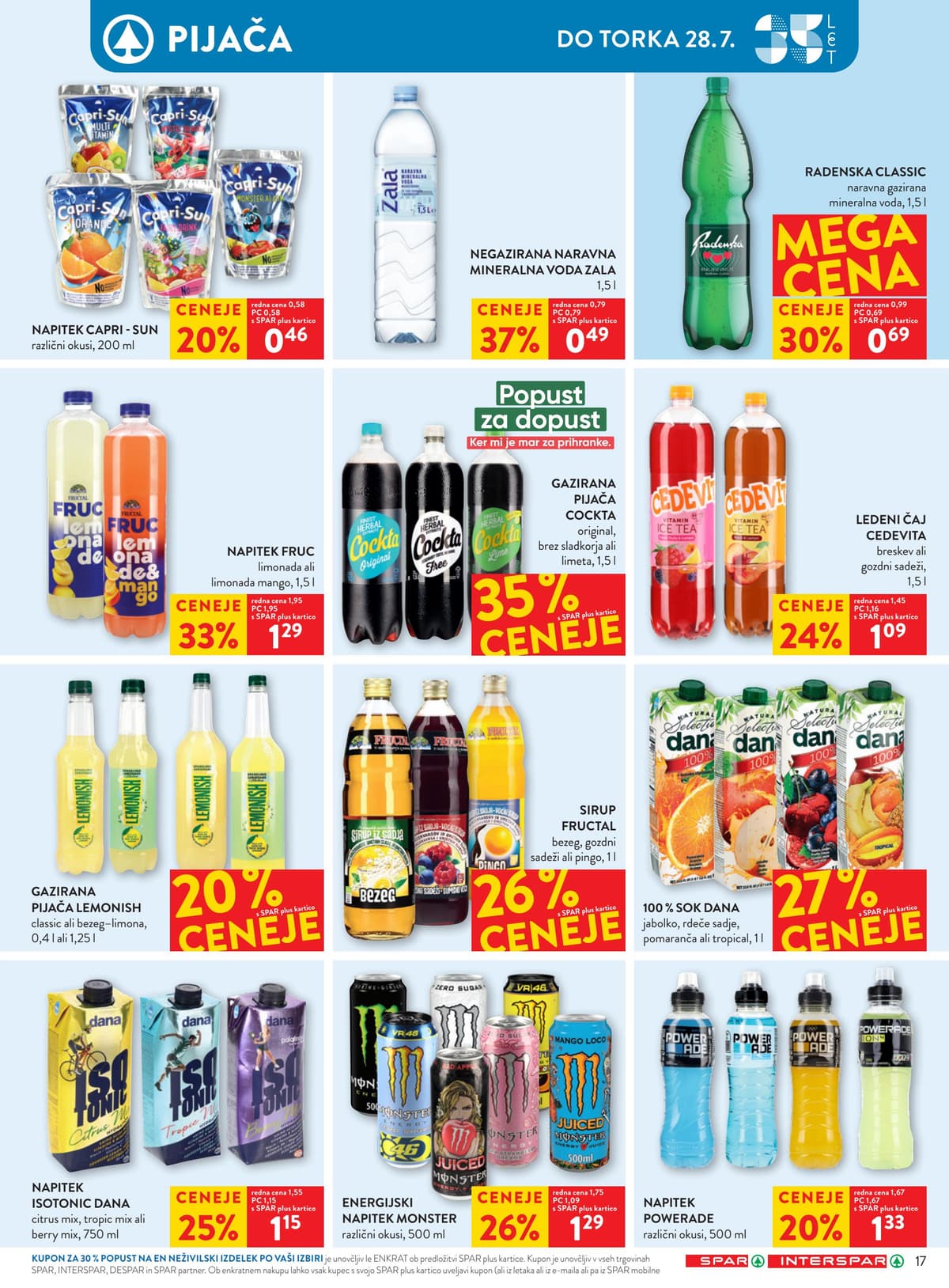 Stran 24. Spar kataloga - Akcijska Ponudba od 20.07.2026