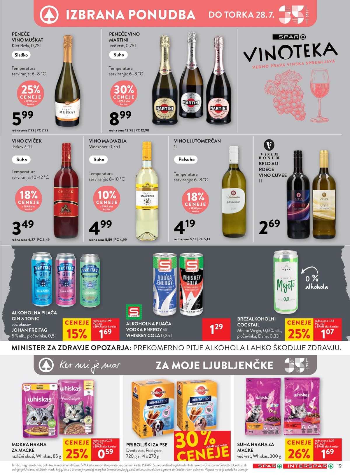 Stran 26. Spar kataloga - Akcijska Ponudba od 20.07.2026
