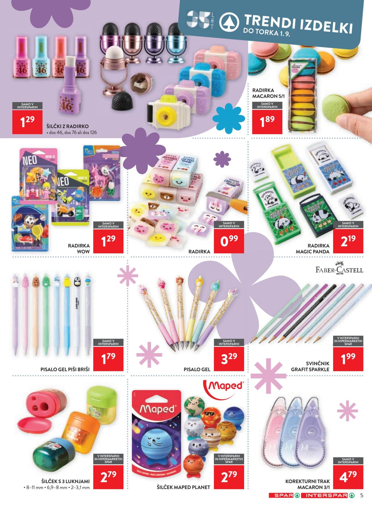 Stran 5. Spar kataloga - Šola