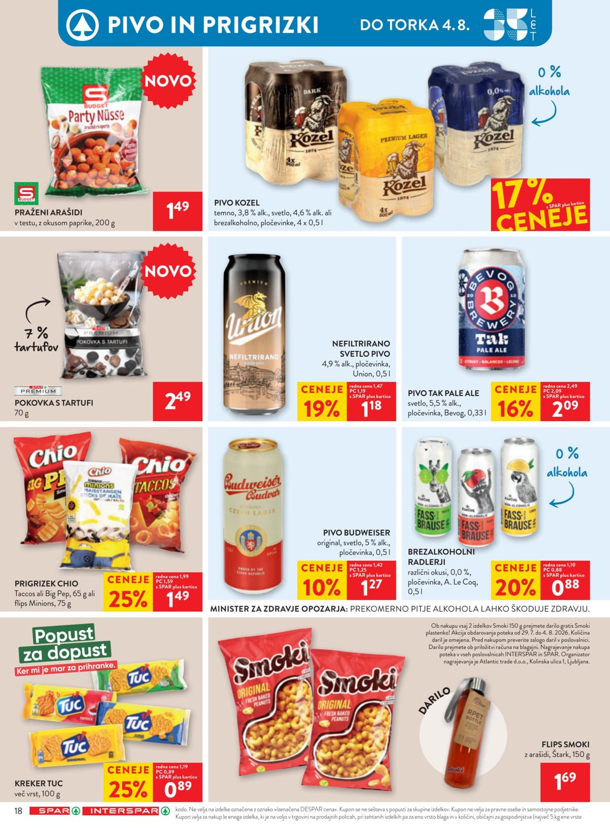 Stran 28. Spar kataloga - Akcijska Ponudba od 26.07.2026