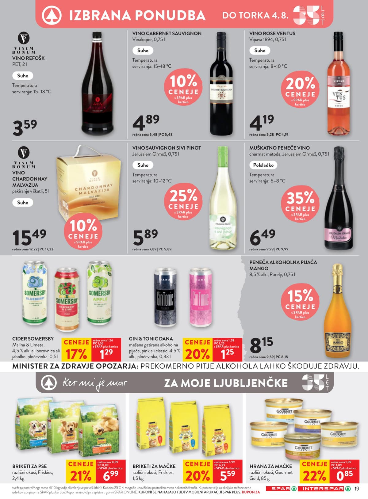 Stran 29. Spar kataloga - Akcijska Ponudba od 26.07.2026