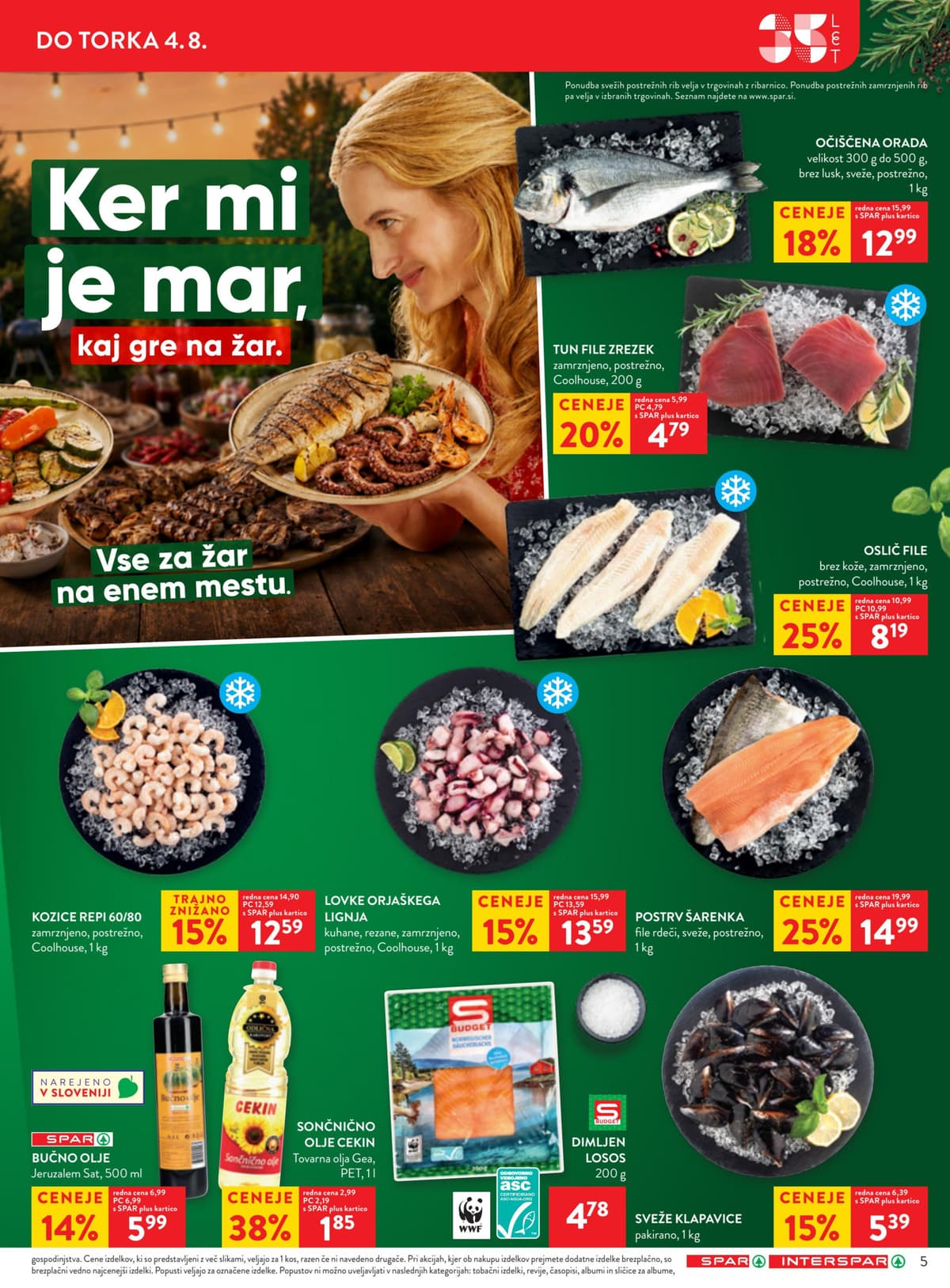 Stran 9. Spar kataloga - Akcijska Ponudba od 26.07.2026