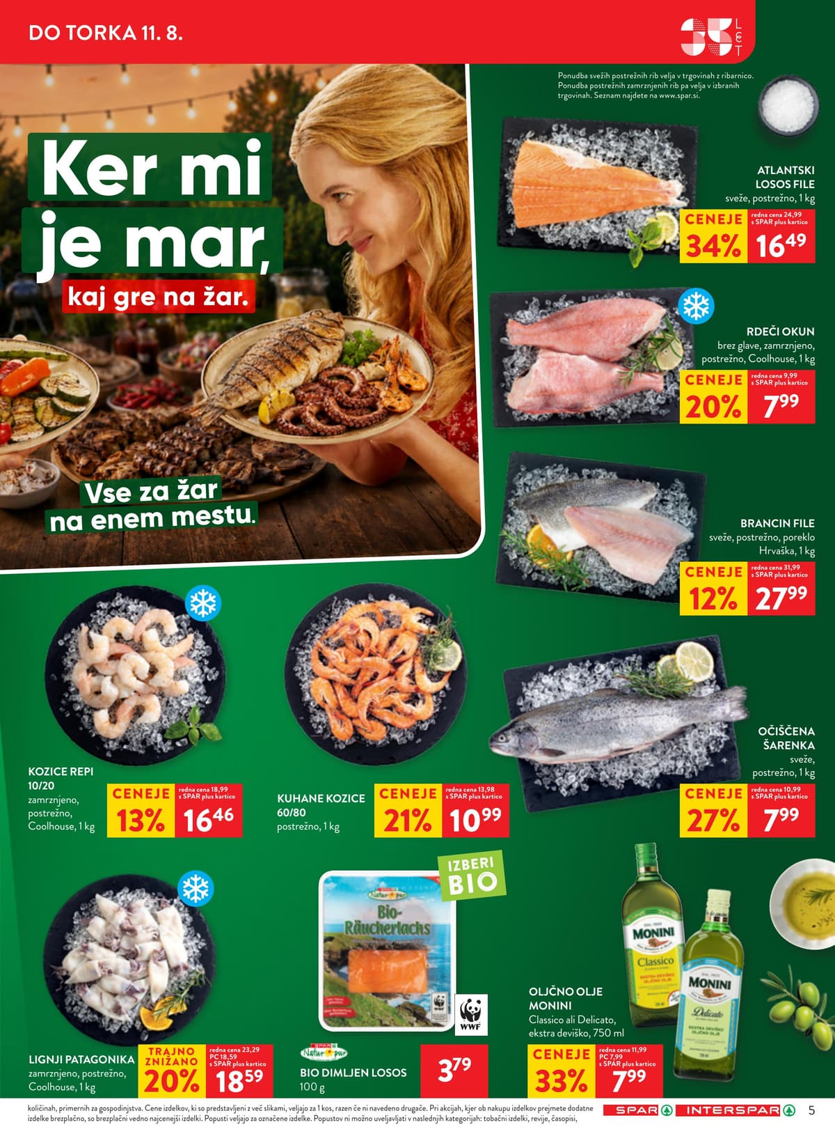 Stran 5. Spar kataloga - Akcijska Ponudba od 02.08.2026