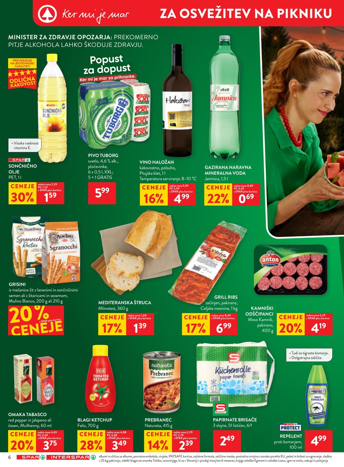 Stran 6. Spar kataloga - Akcijska Ponudba od 02.08.2026