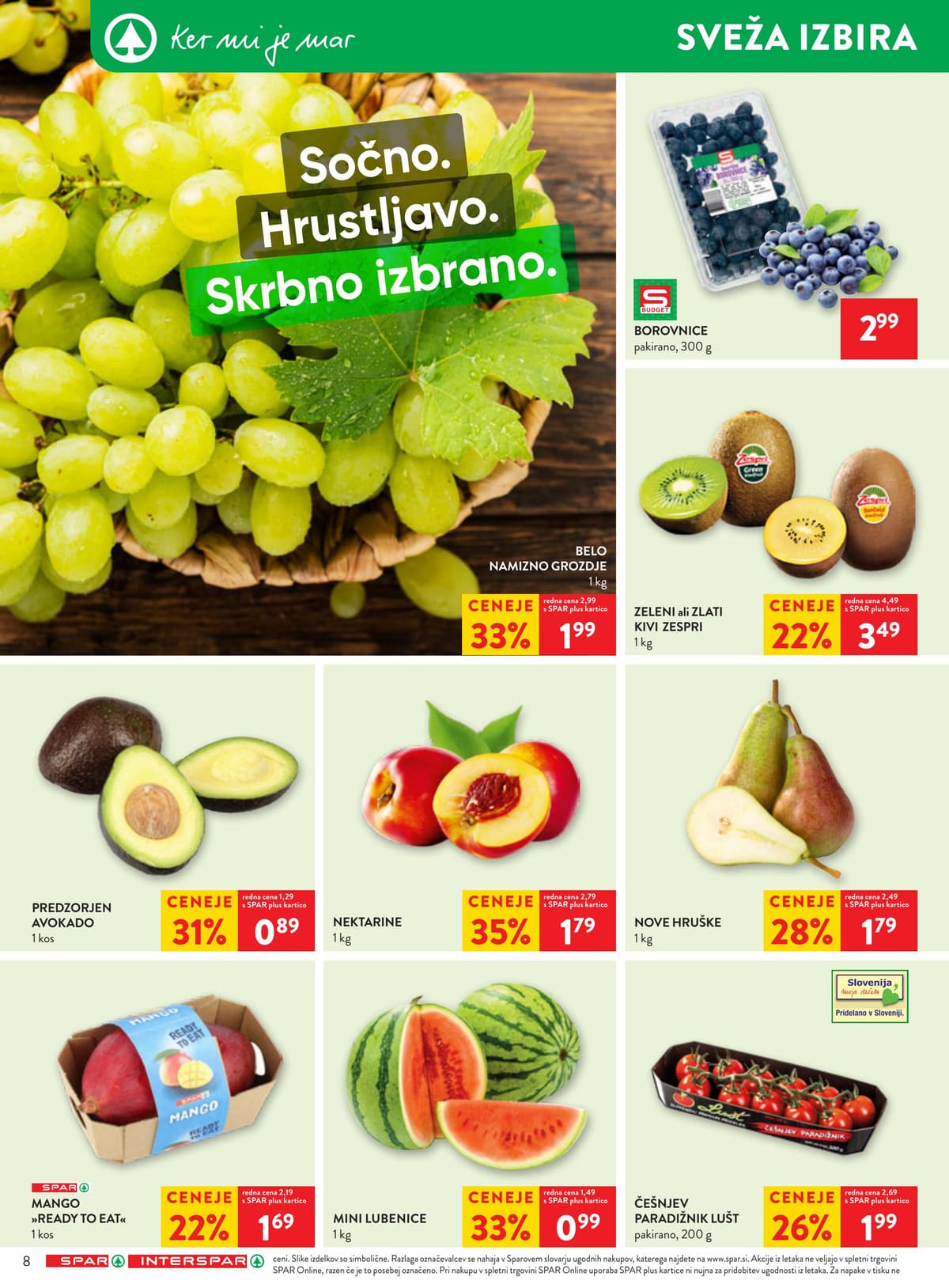 Stran 10. Spar kataloga - Akcijska Ponudba
