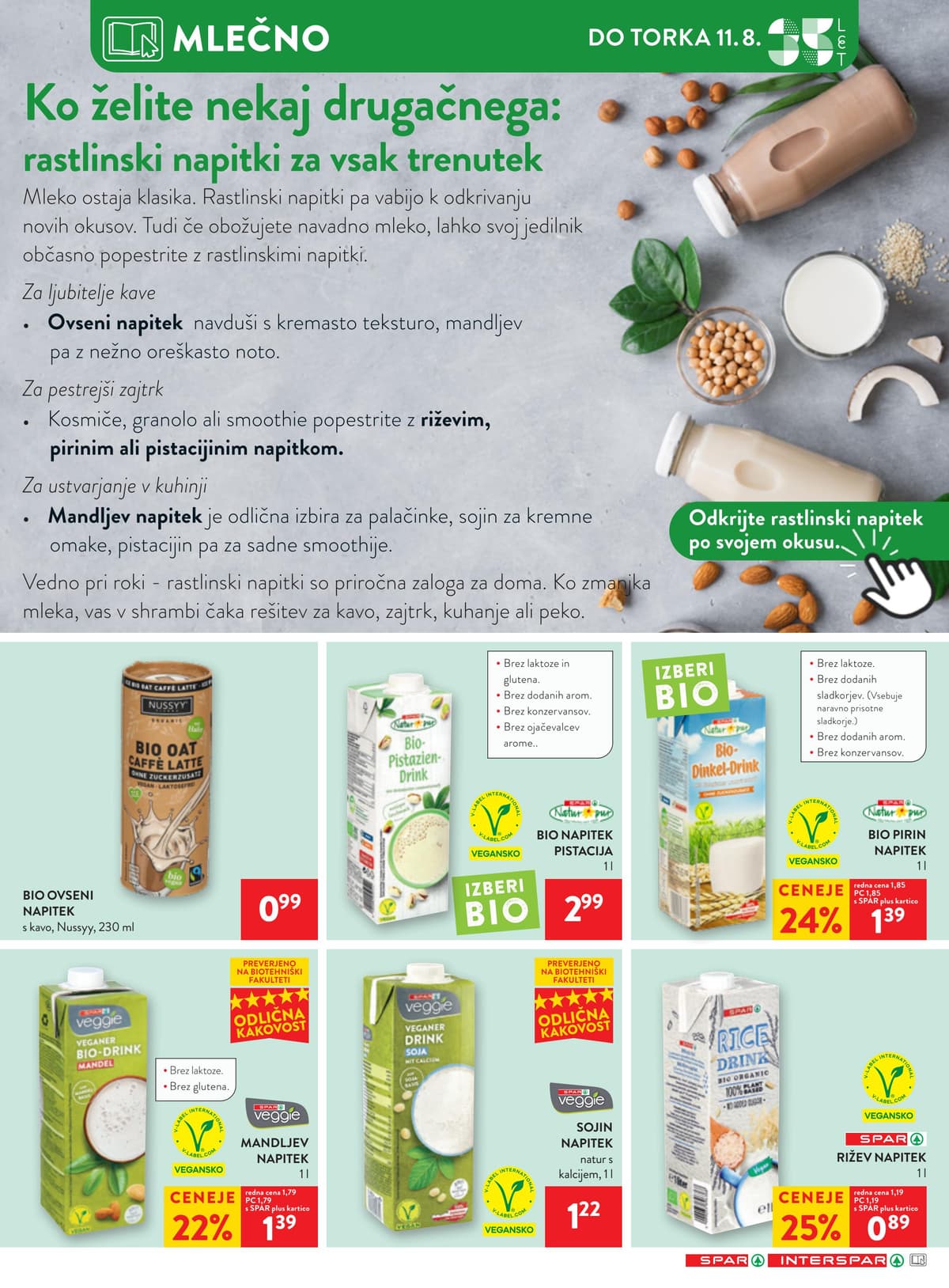 Stran 18. Spar kataloga - Akcijska Ponudba od 02.08.2026