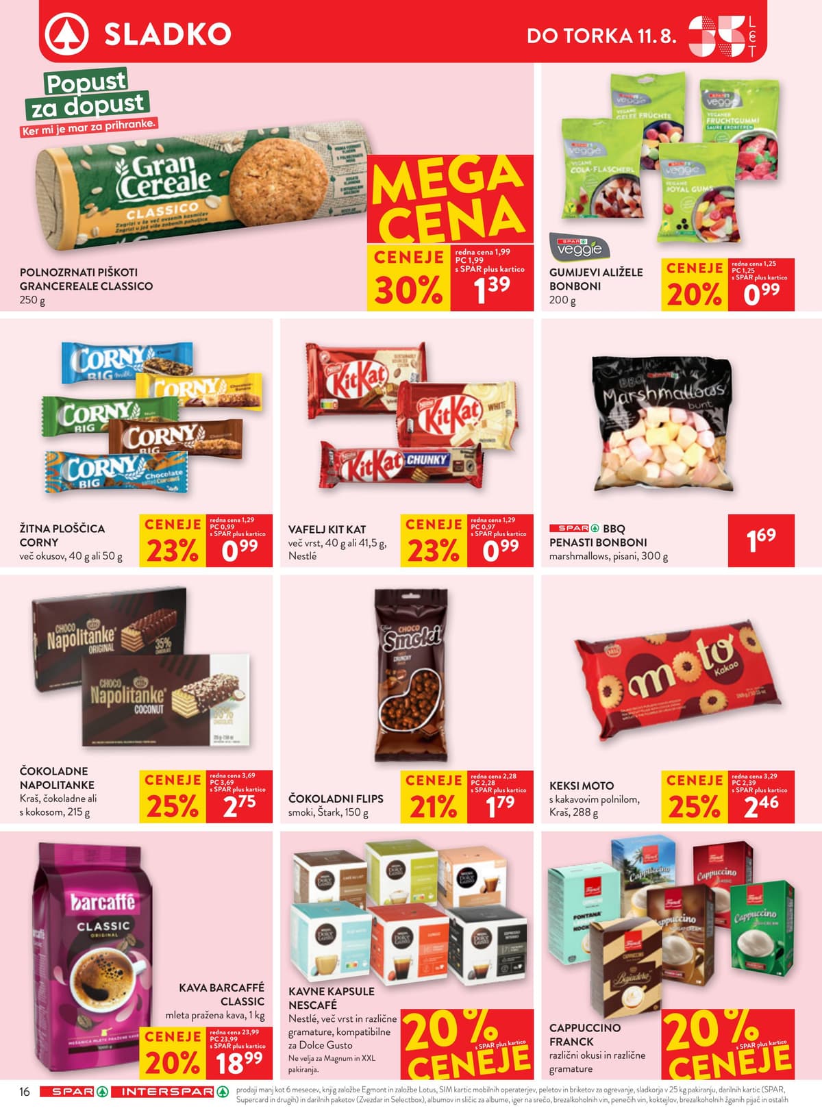 Stran 22. Spar kataloga - Akcijska Ponudba od 02.08.2026