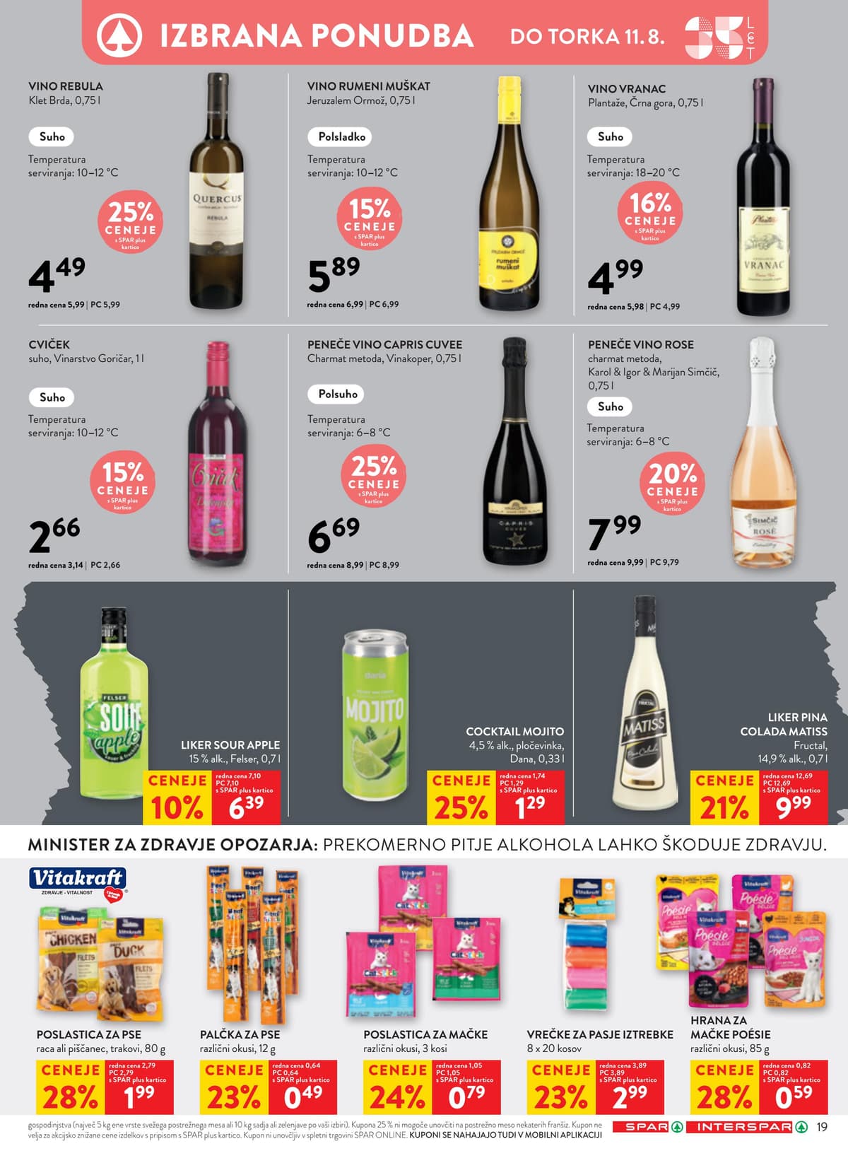 Stran 26. Spar kataloga - Akcijska Ponudba od 02.08.2026