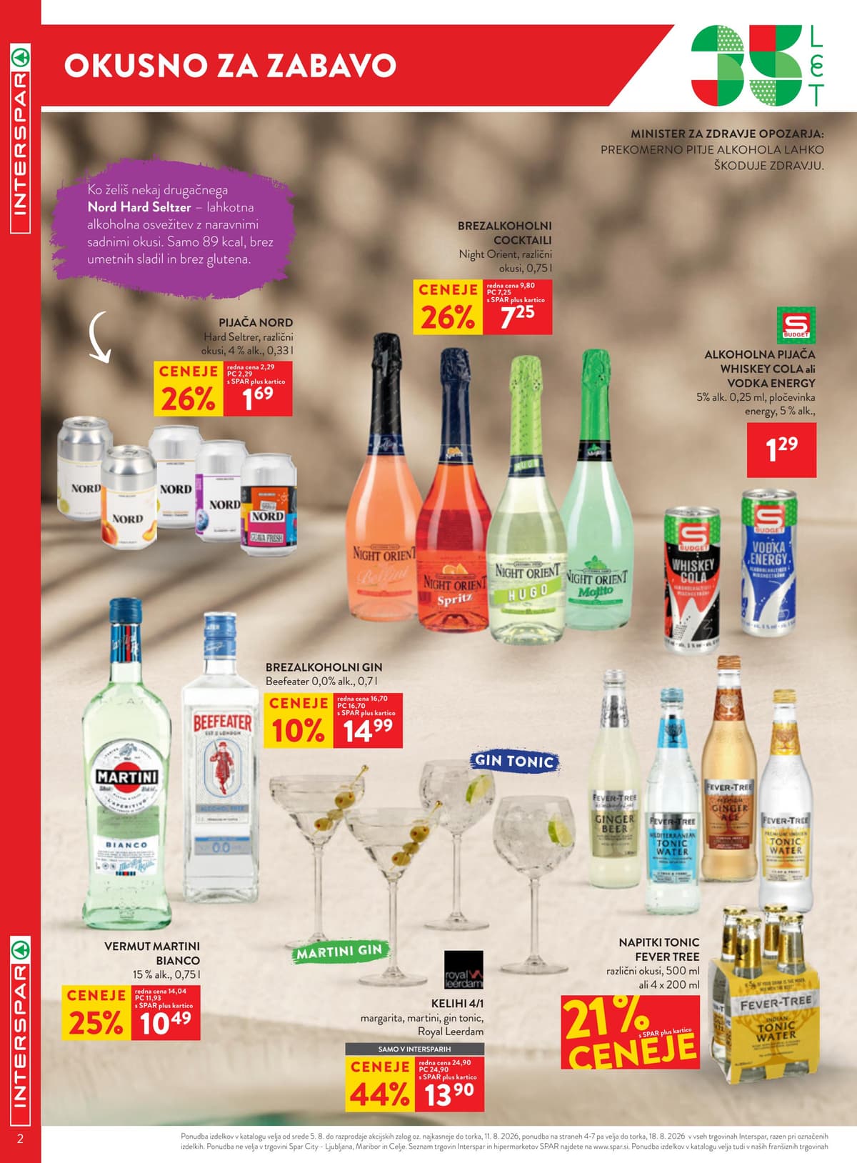 Stran 2. Spar kataloga - Interspar Akcijska Ponudba od 02.08.2026
