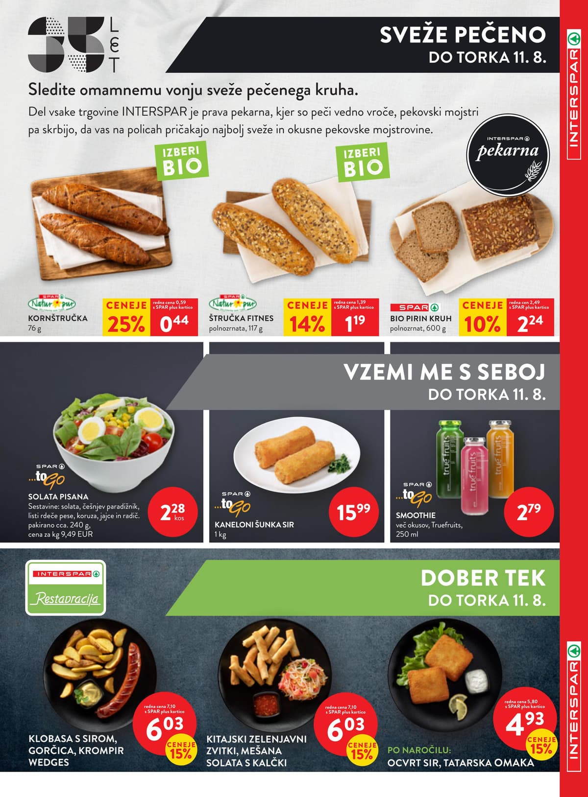 Stran 8. Spar kataloga - Interspar Akcijska Ponudba od 02.08.2026