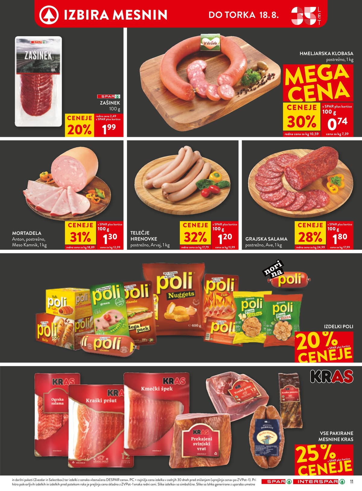 Stran 12. Spar kataloga - Akcijska Ponudba od 10.08.2026