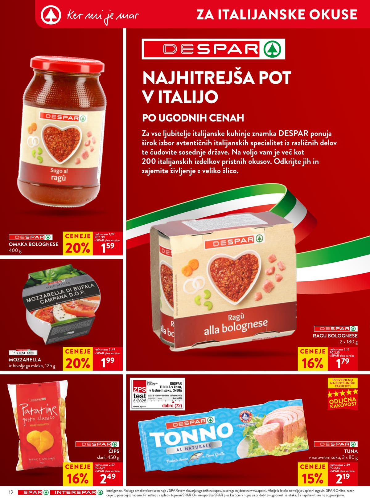 Stran 14. Spar kataloga - Akcijska Ponudba od 10.08.2026