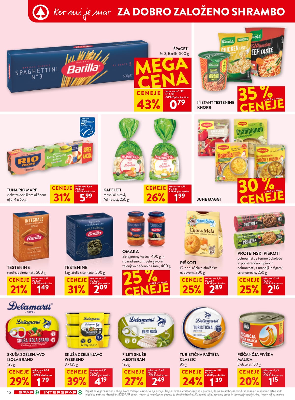 Stran 18. Spar kataloga - Akcijska Ponudba od 10.08.2026
