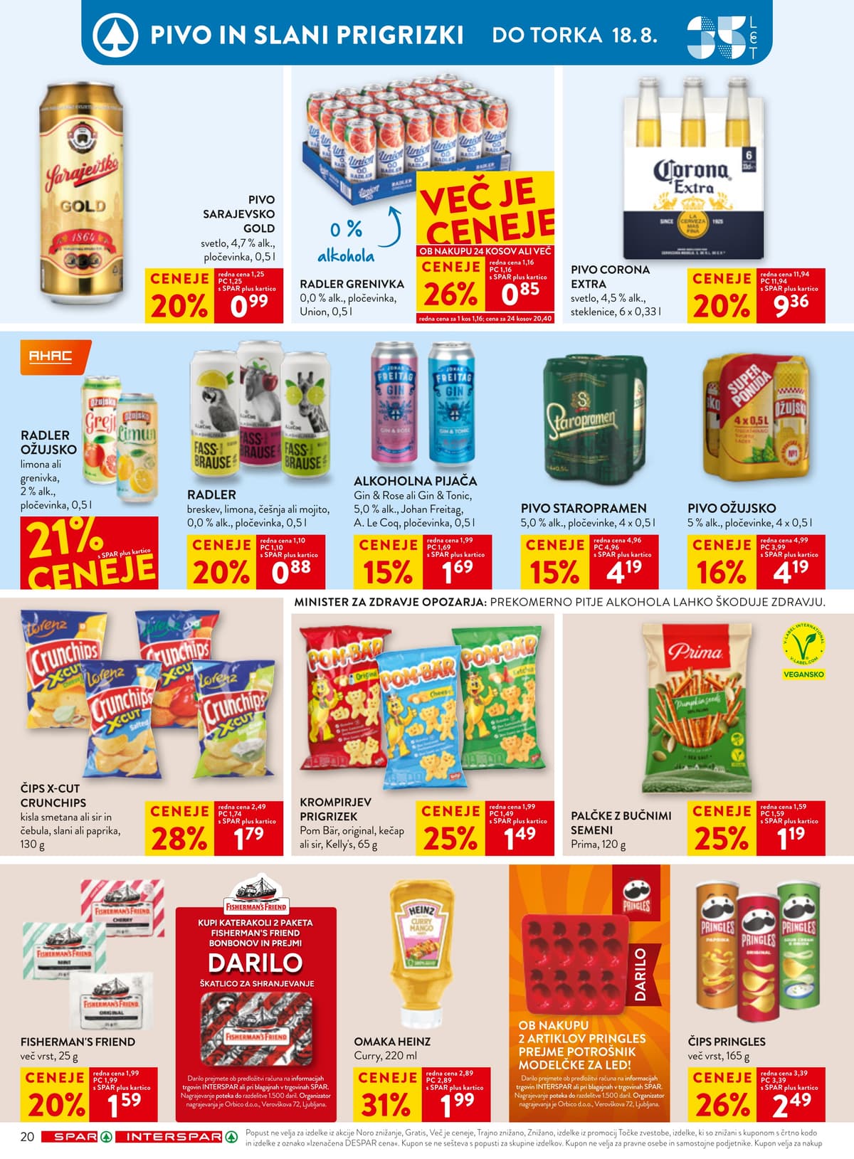 Stran 22. Spar kataloga - Akcijska Ponudba od 10.08.2026