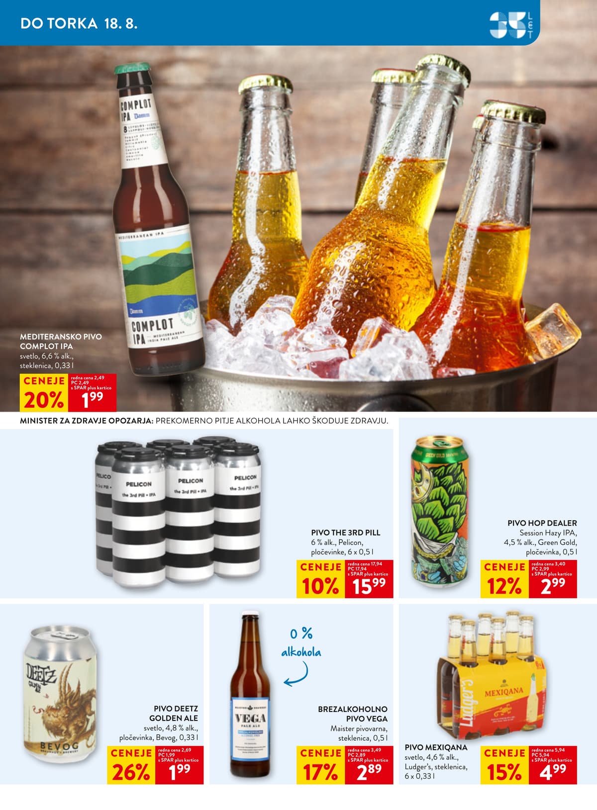 Stran 35. Spar kataloga - Akcijska Ponudba od 10.08.2026