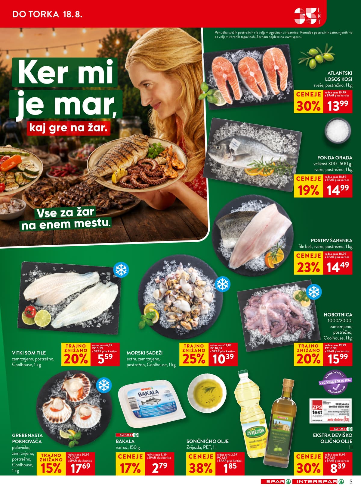 Stran 5. Spar kataloga - Akcijska Ponudba od 10.08.2026
