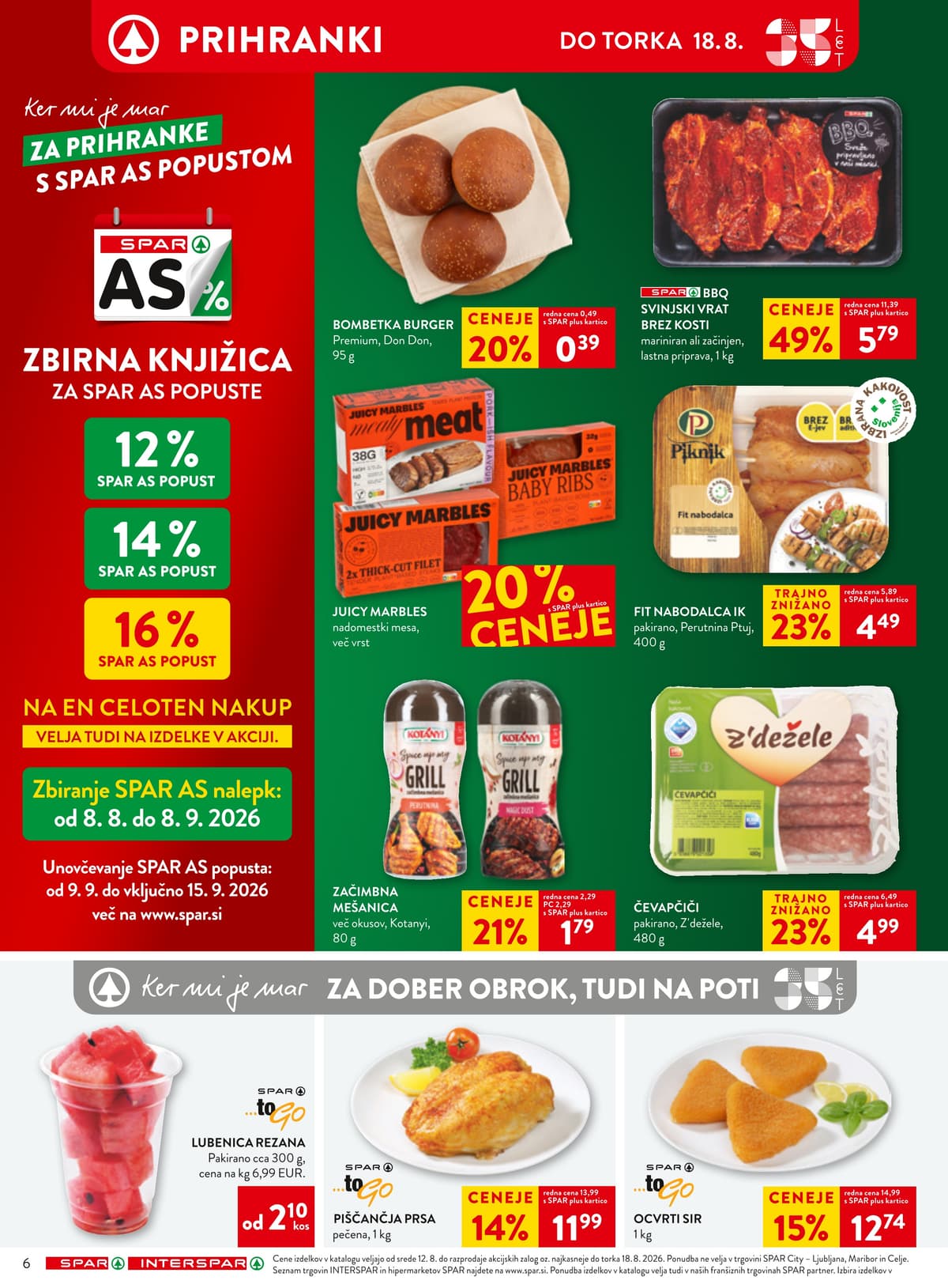 Stran 6. Spar kataloga - Akcijska Ponudba