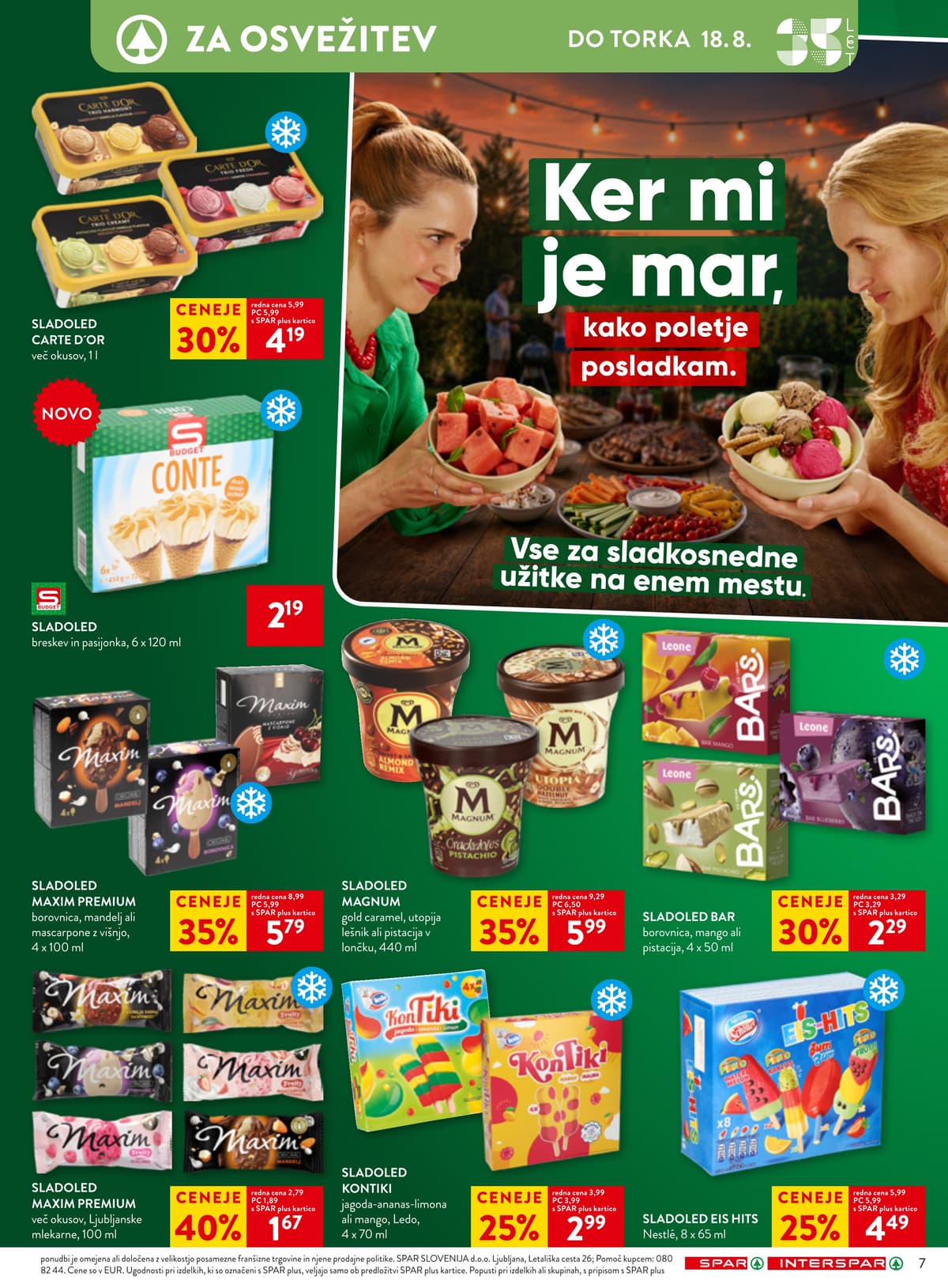 Stran 7. Spar kataloga - Akcijska Ponudba od 10.08.2026