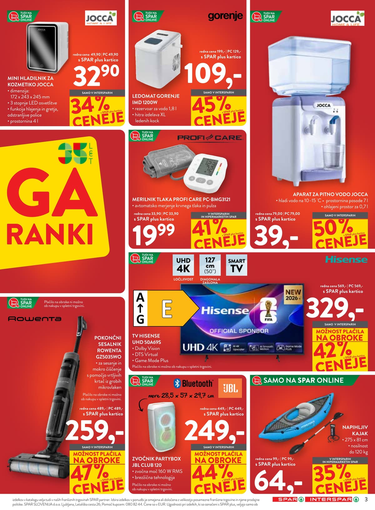 Stran 3. Spar kataloga - Mega Prihranki