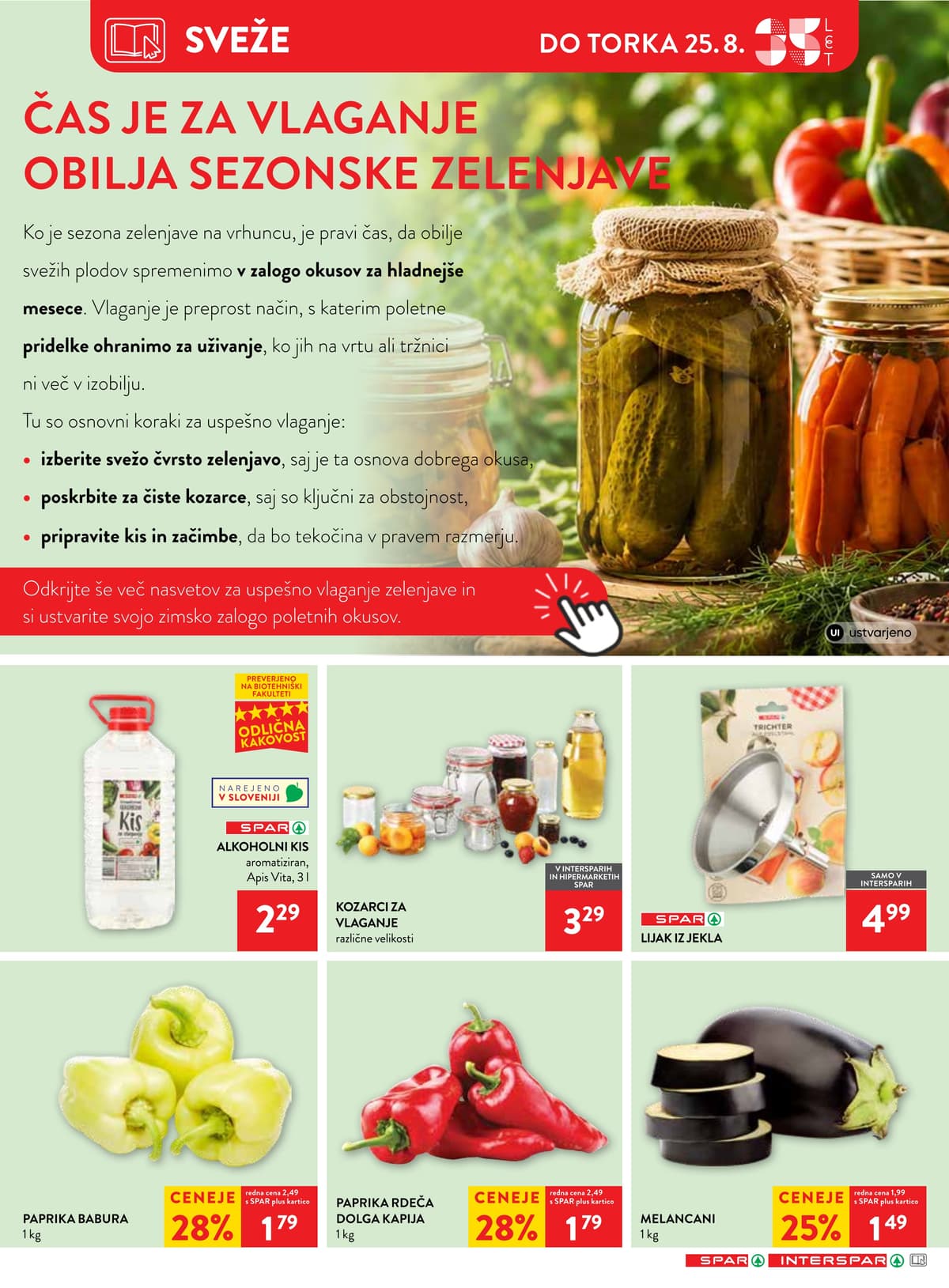 Stran 13. Spar kataloga - Akcijska Ponudba od 16.08.2026.