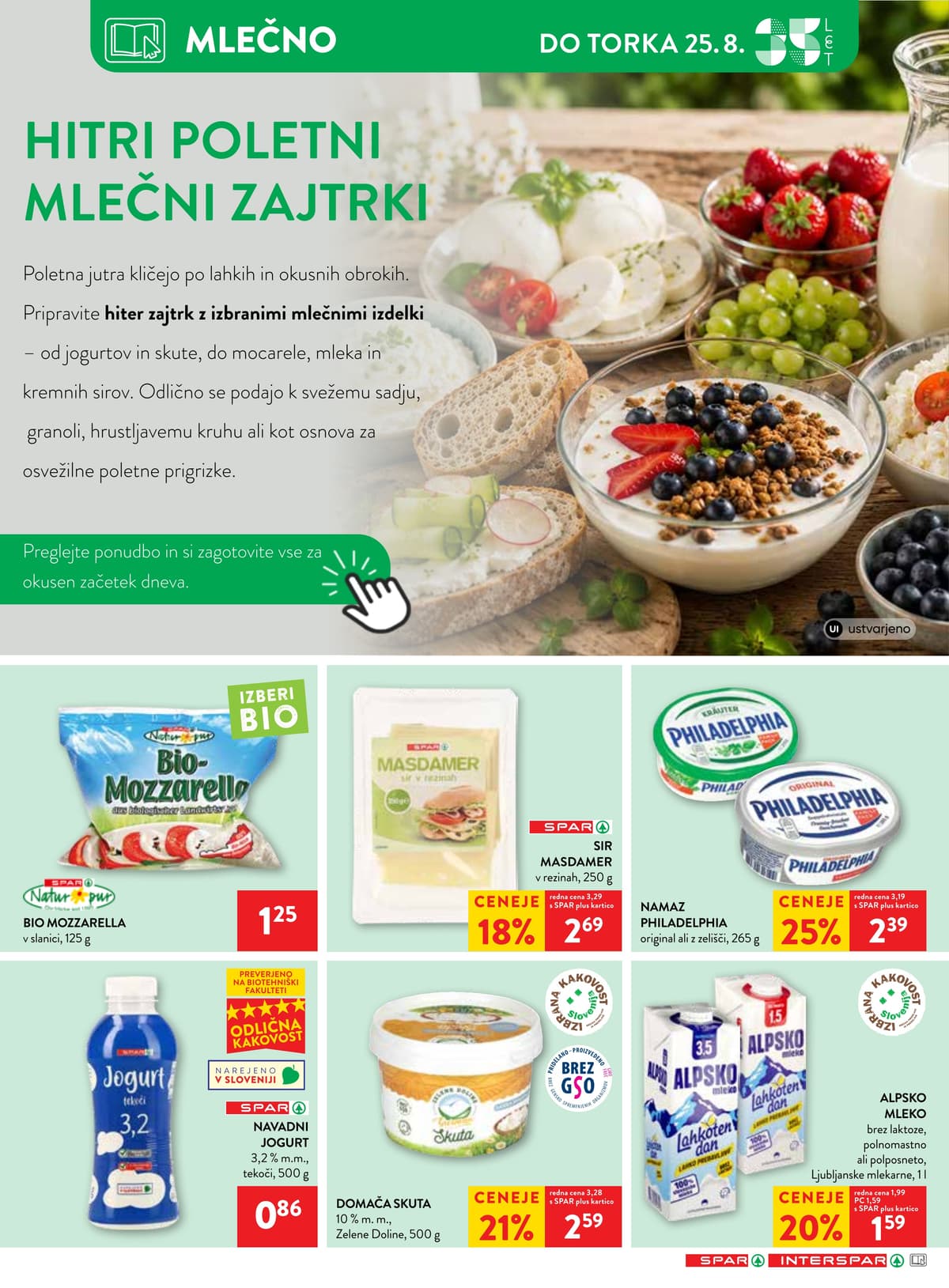 Stran 22. Spar kataloga - Akcijska Ponudba od 16.08.2026.