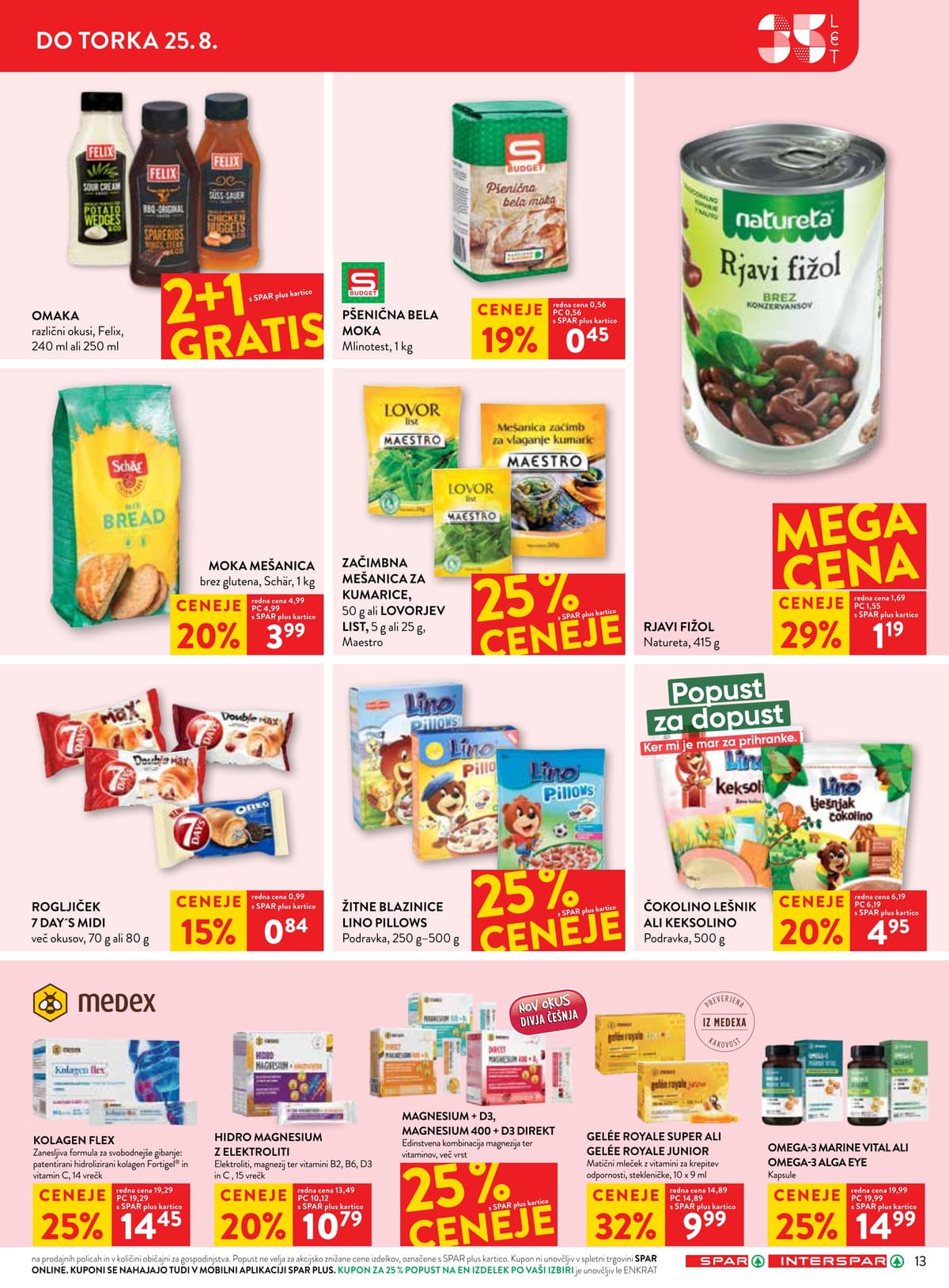 Stran 25. Spar kataloga - Akcijska Ponudba od 16.08.2026.