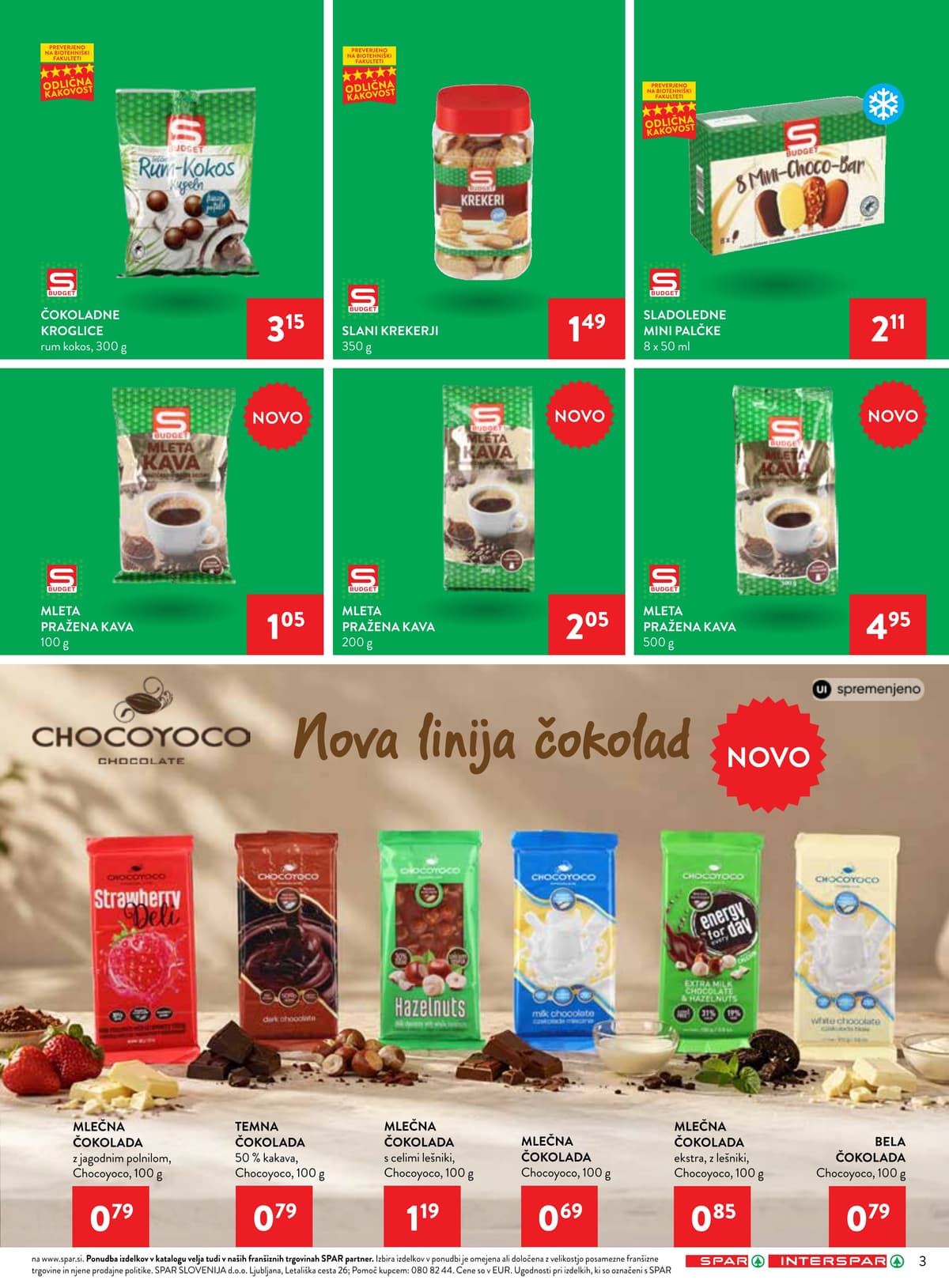 Stran 3. Spar kataloga - Akcijska Ponudba od 16.08.2026.