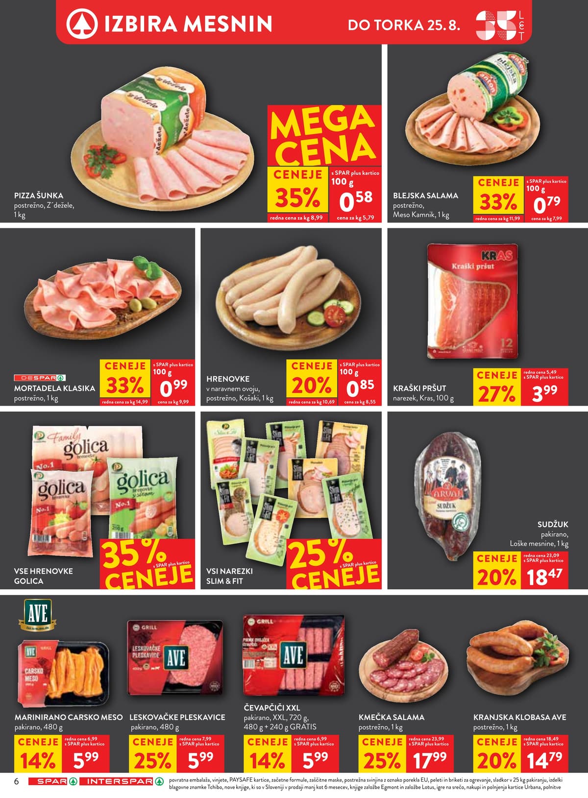 Stran 9. Spar kataloga - Akcijska Ponudba od 16.08.2026.